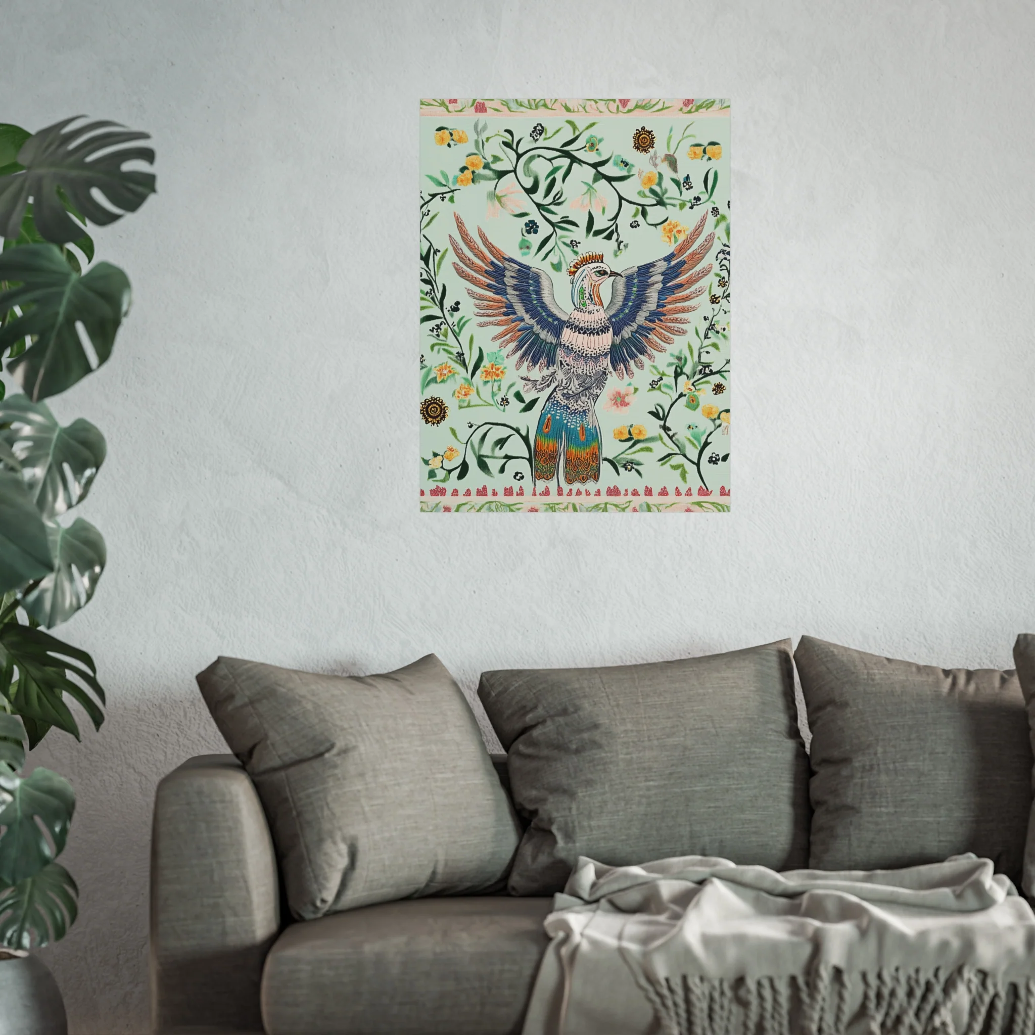 Garden Crest Bird Fine Art Poster - Image 41