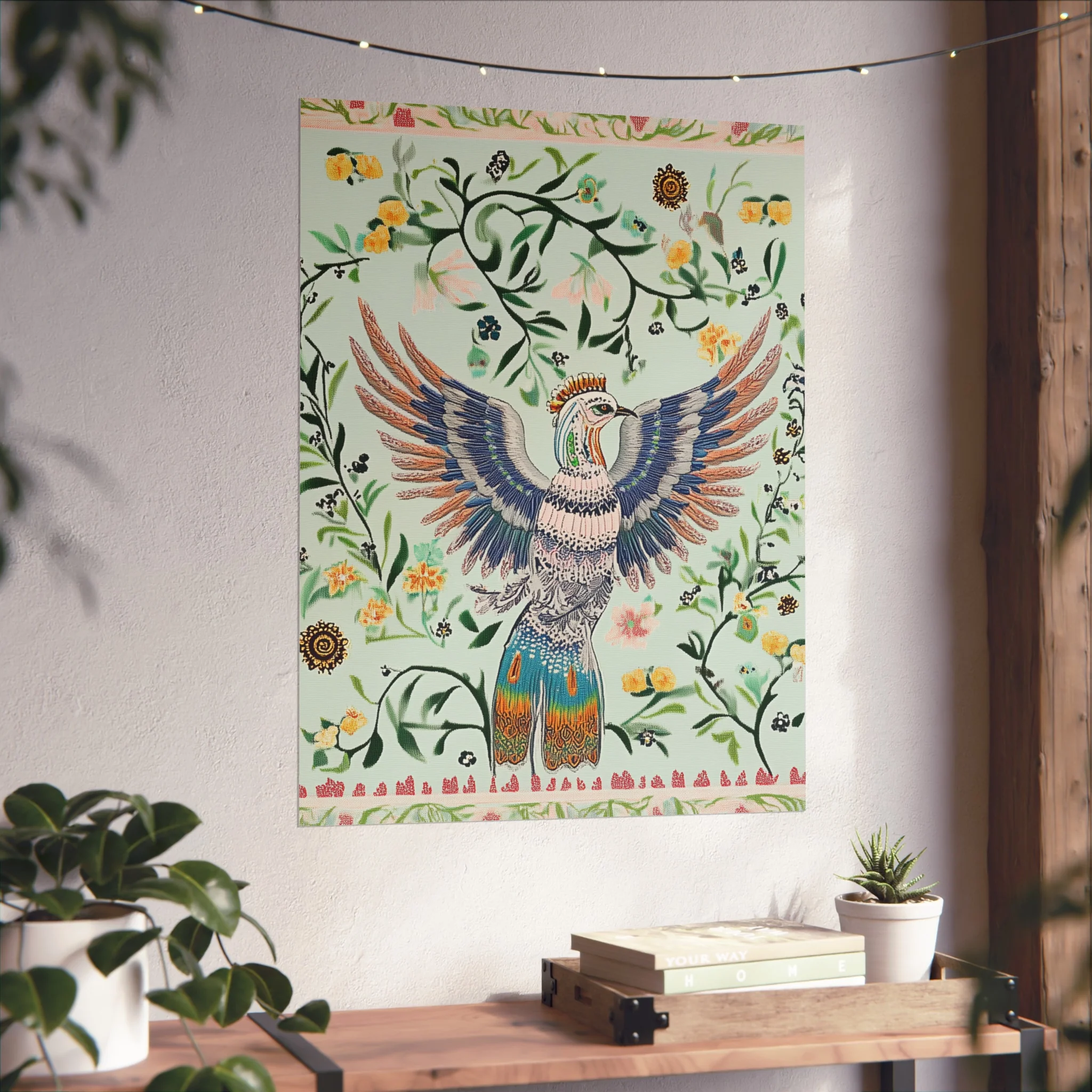 Garden Crest Bird Fine Art Poster - Image 42
