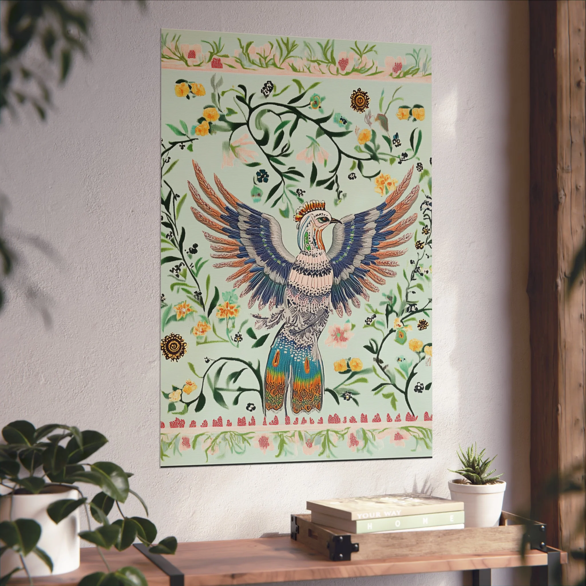 Garden Crest Bird Fine Art Poster - Image 44