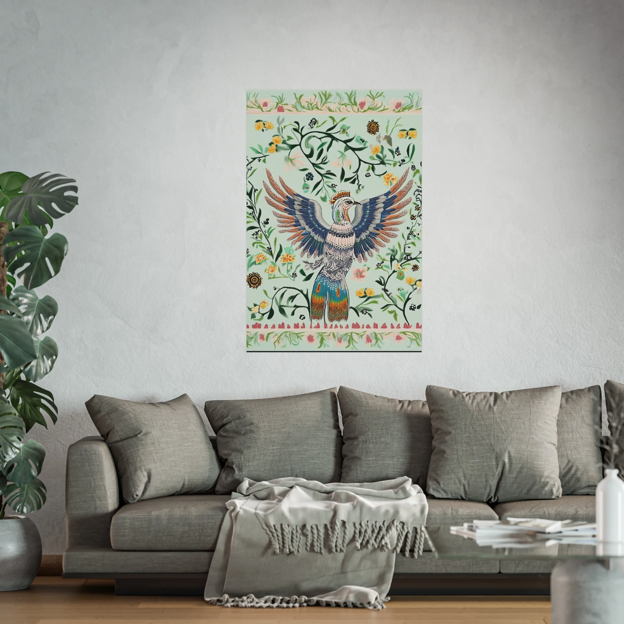 Garden Crest Bird Fine Art Poster - Image 47