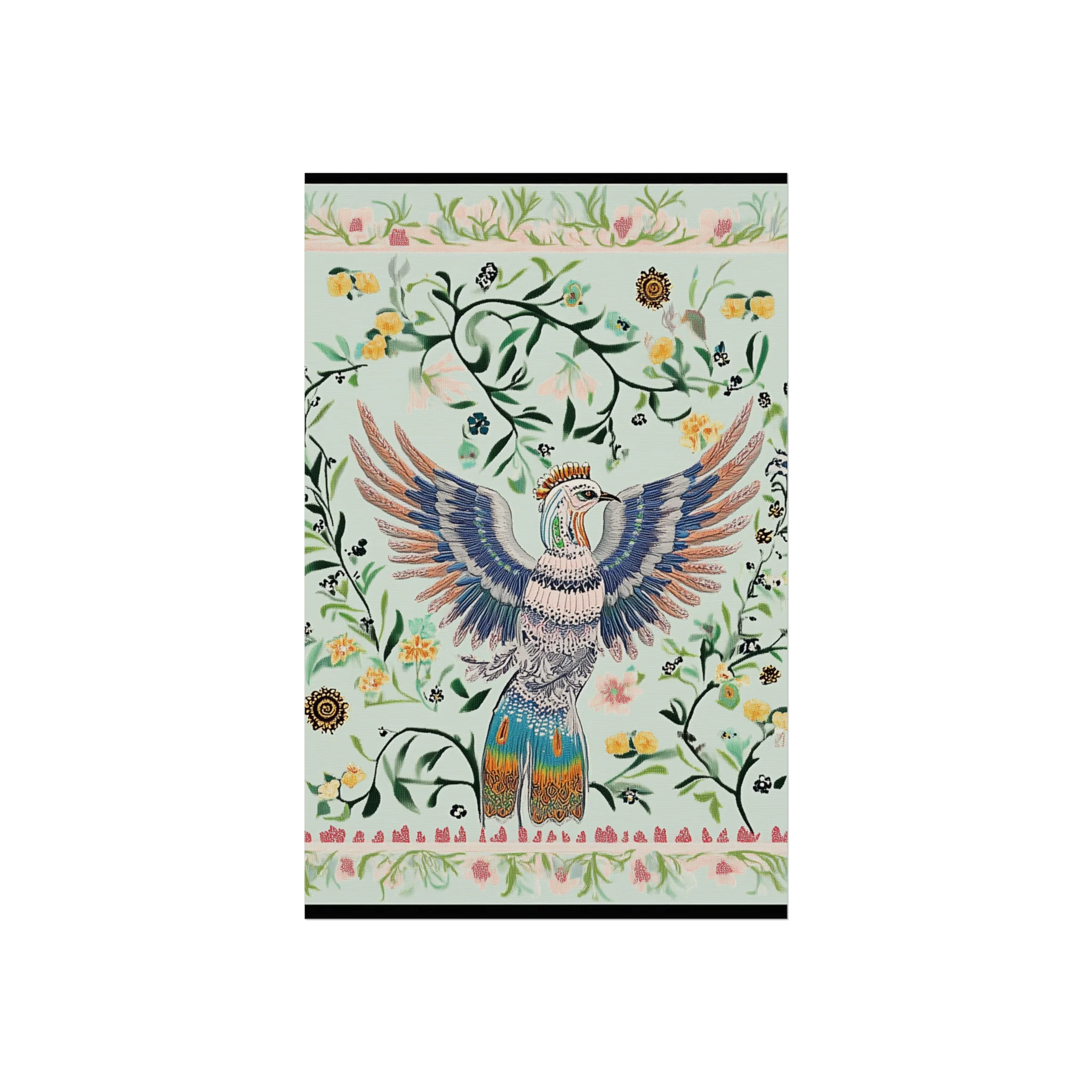 Garden Crest Bird Fine Art Poster - Image 5