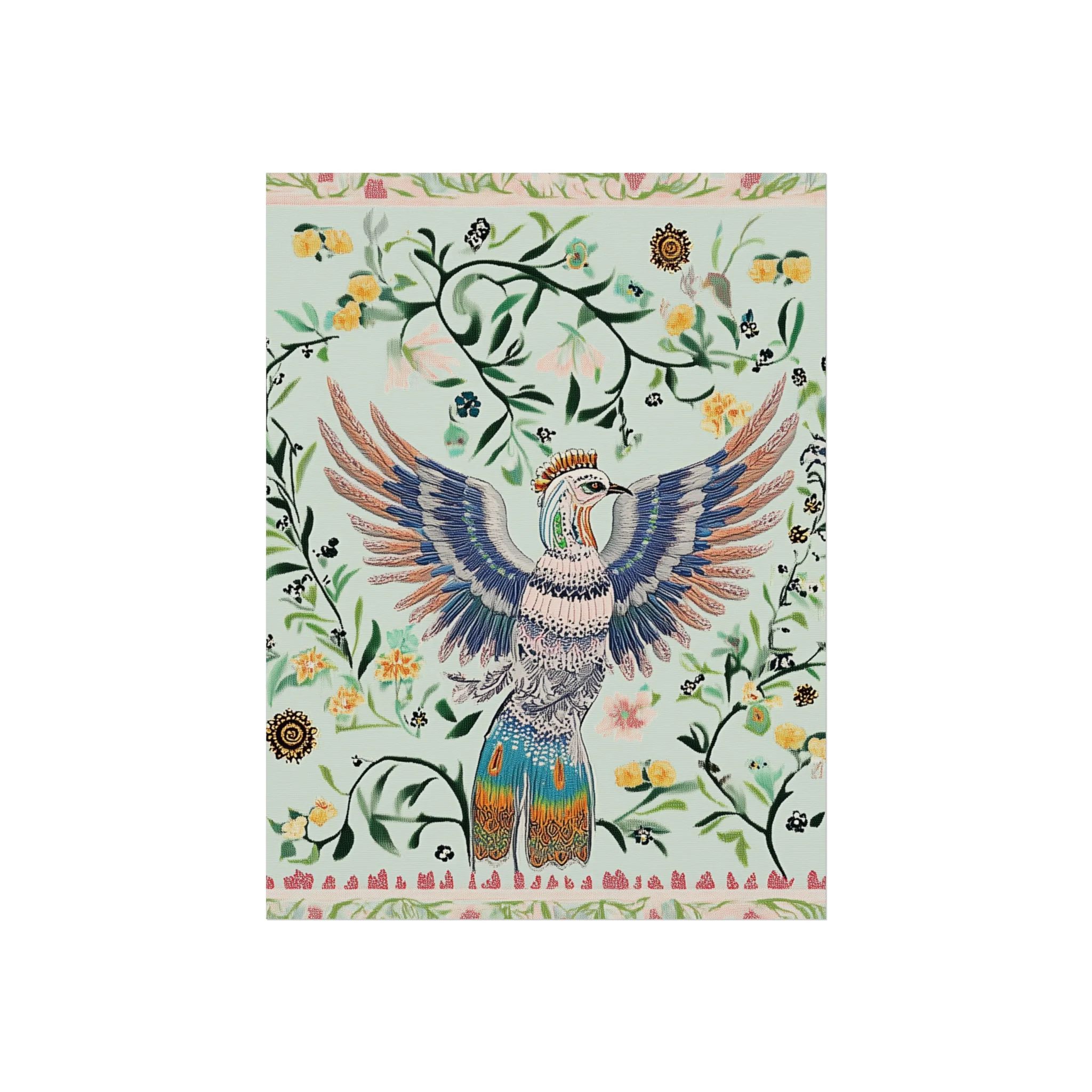Garden Crest Bird Fine Art Poster - Image 6