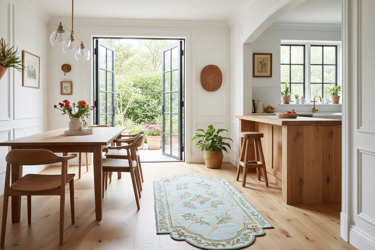 Garden Knots Hand Tufted Wool Rug - Image 2