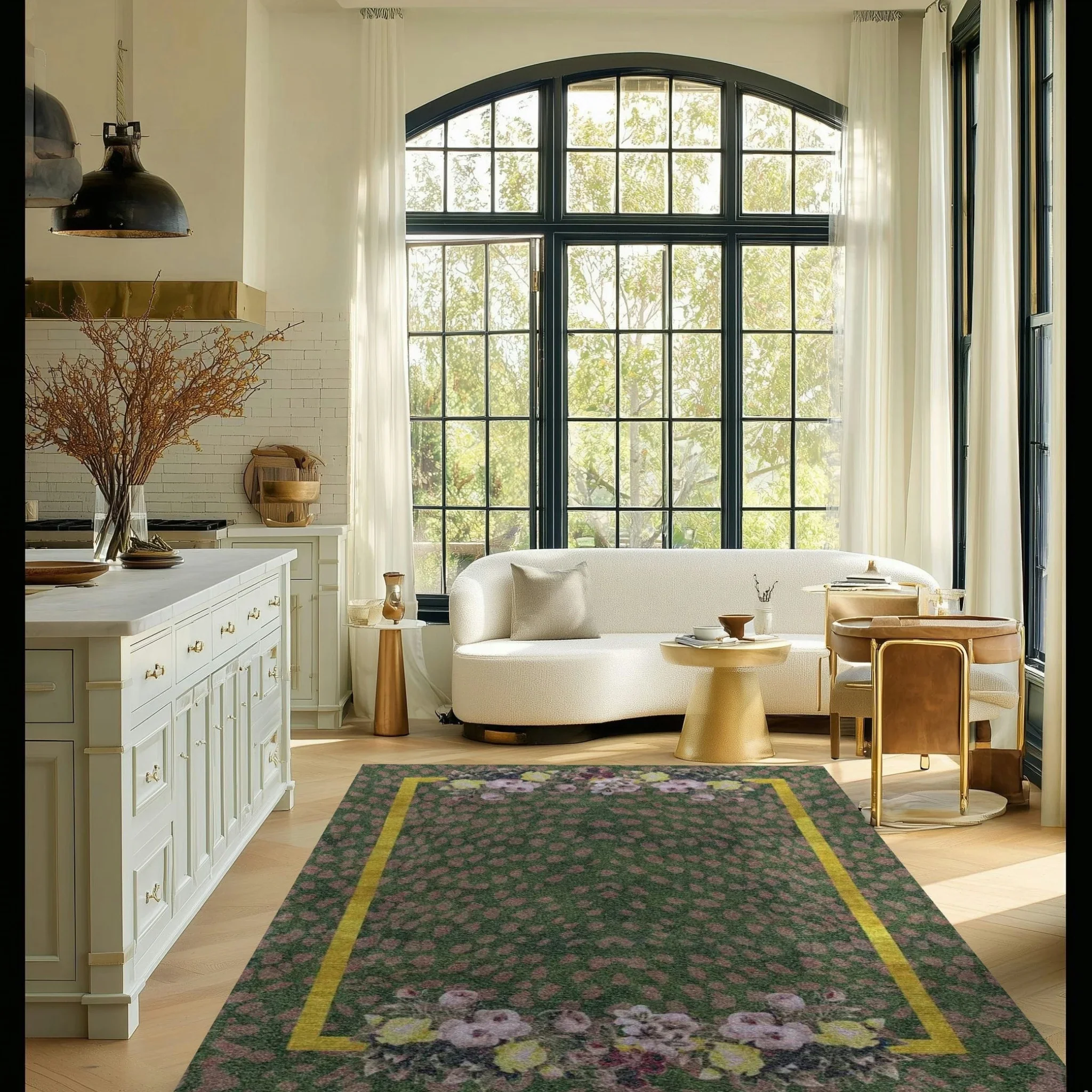 Garden of Courage Hand Tufted Rug - Image 4
