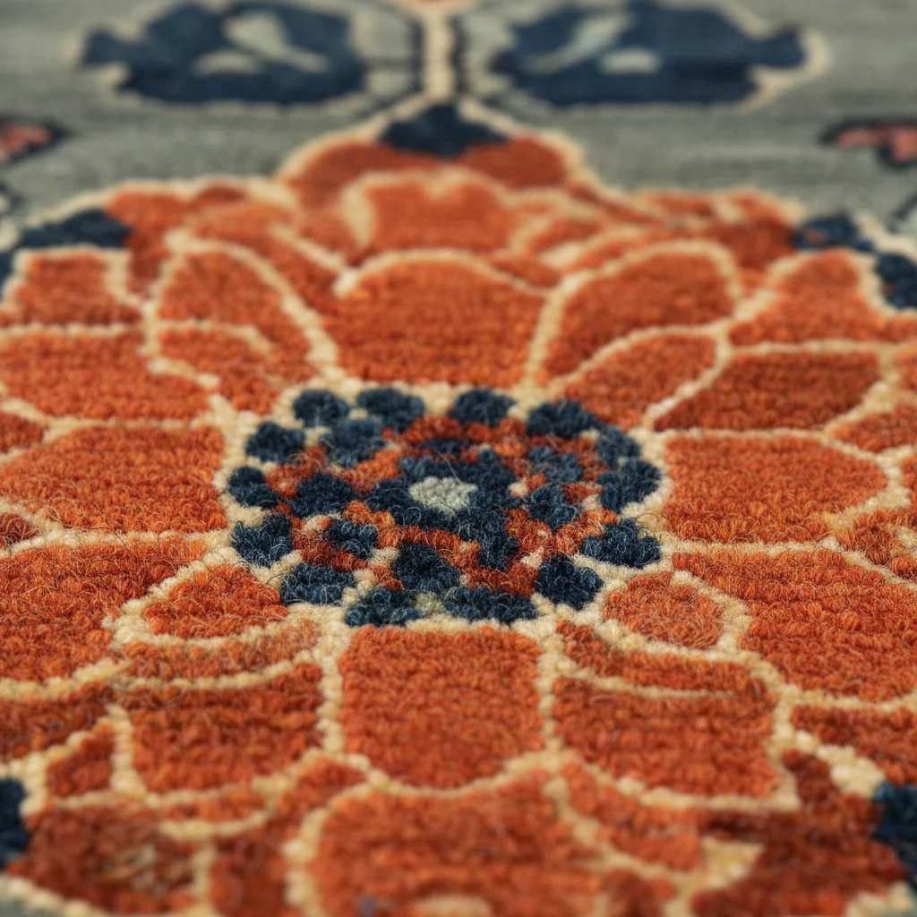 Garden of Tradition Hand Tufted Rug - Image 5