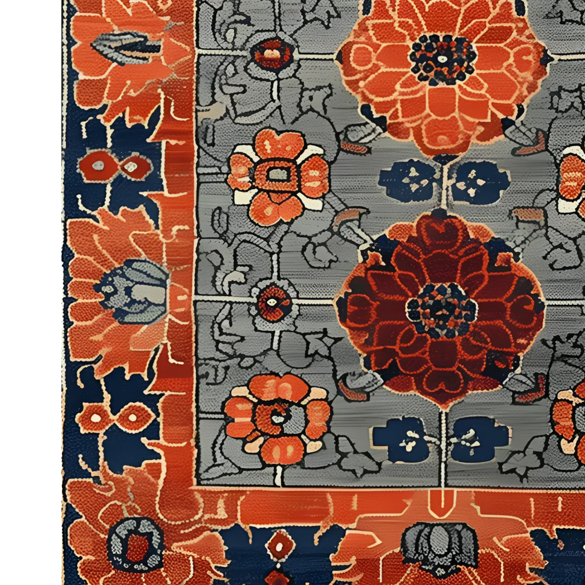 Garden of Tradition Hand Tufted Rug - Image 6