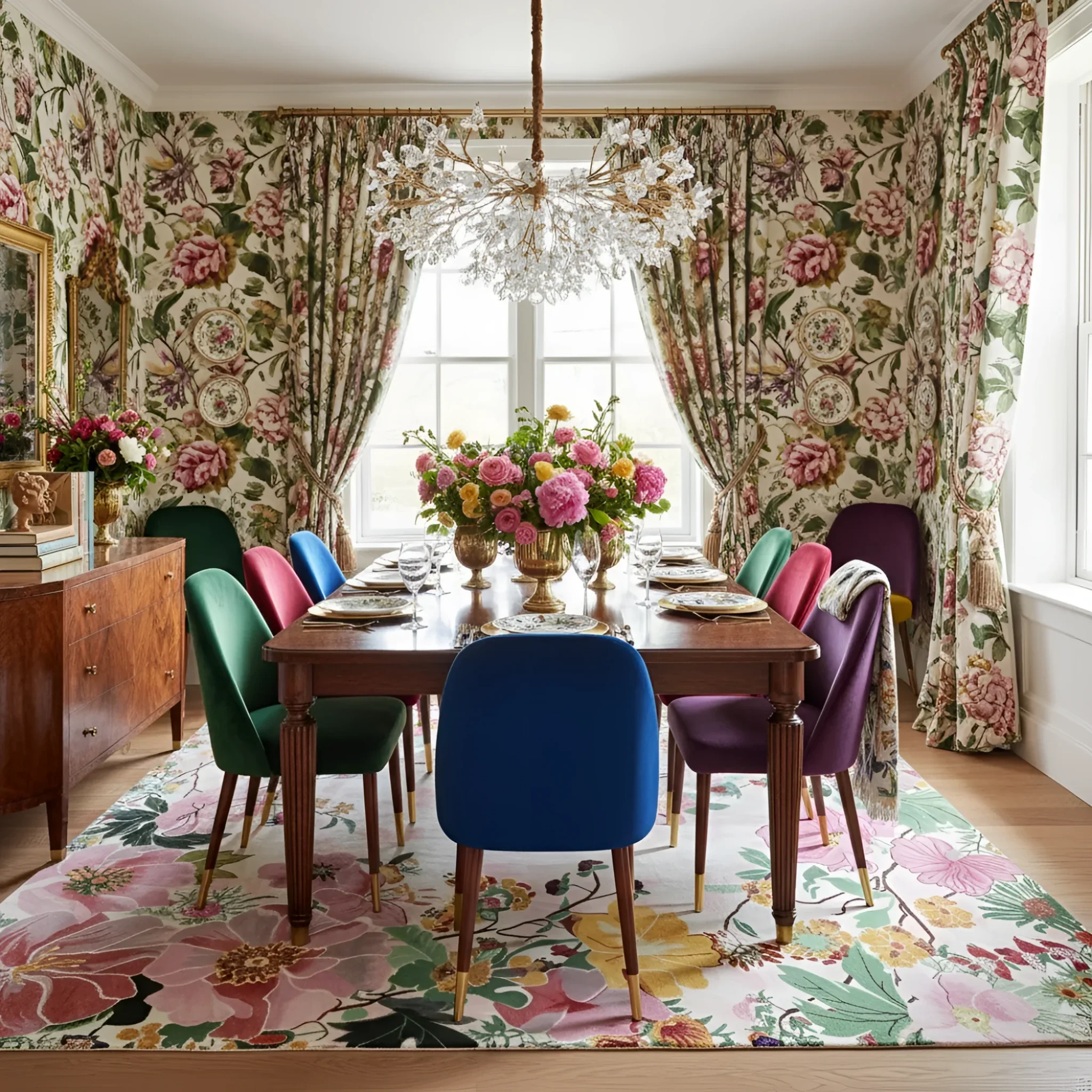 Garden of Wonders Hand Tufted Rug - Image 4