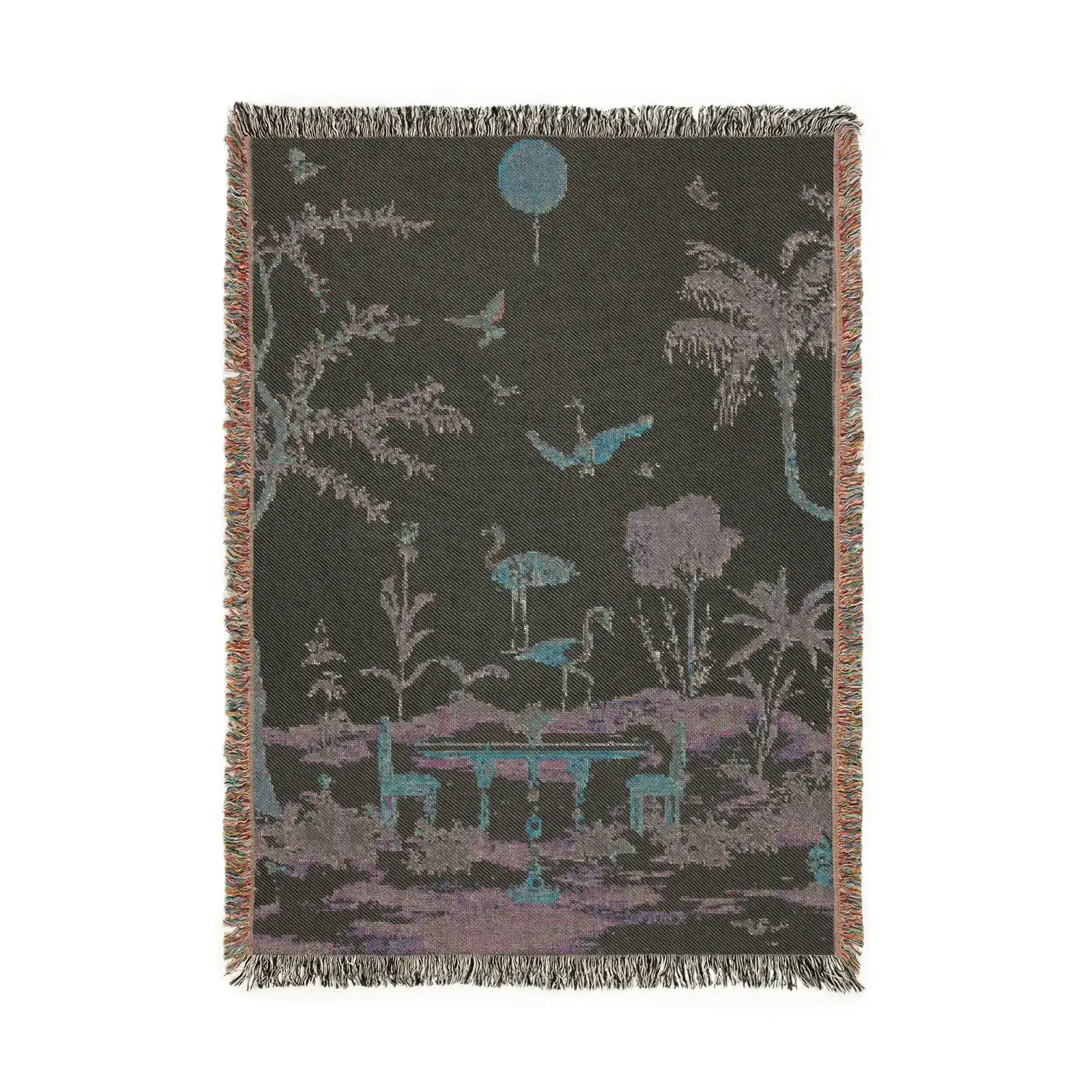 Garden Soirée Woven Blanket - Image 2