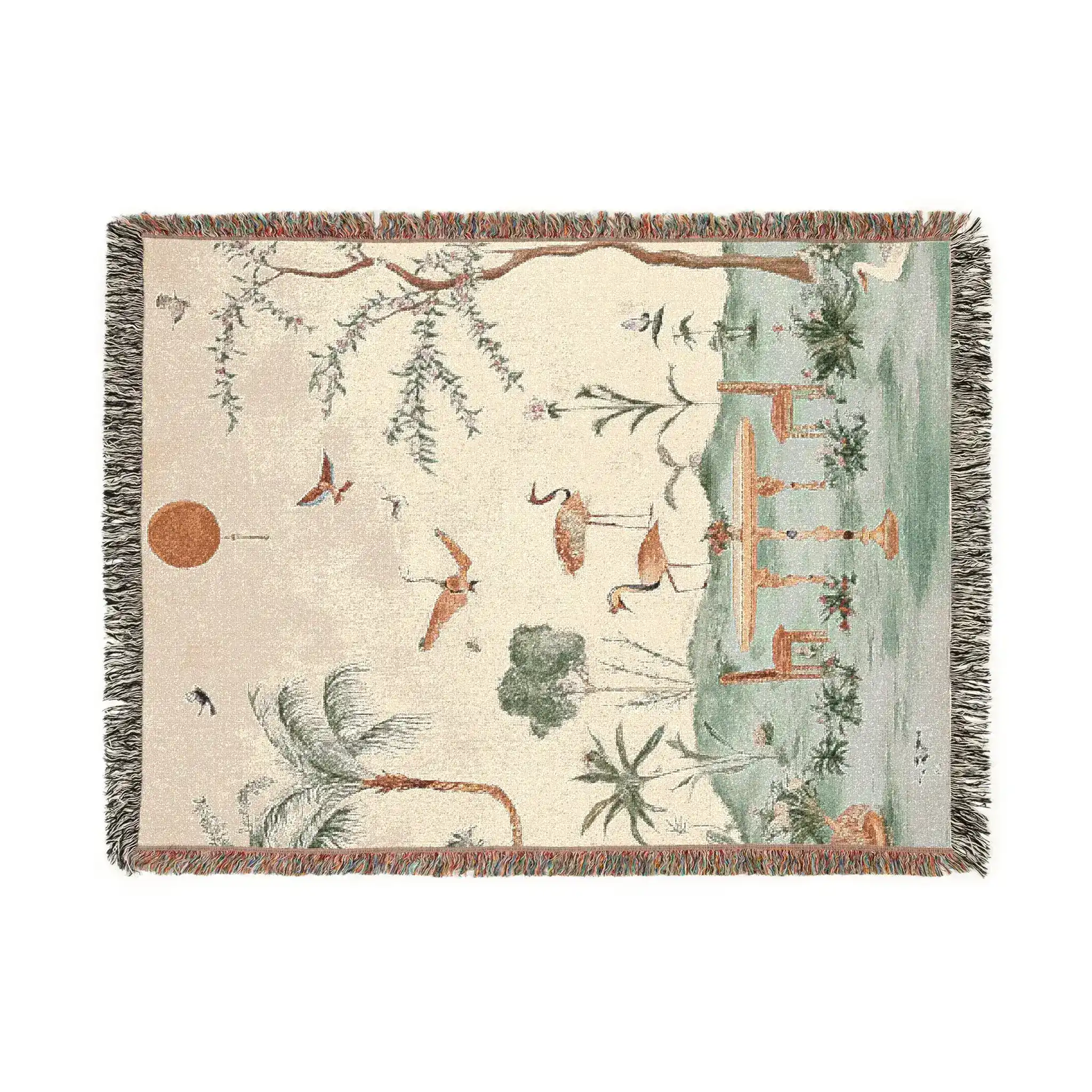 Garden Soirée Woven Blanket - Image 4