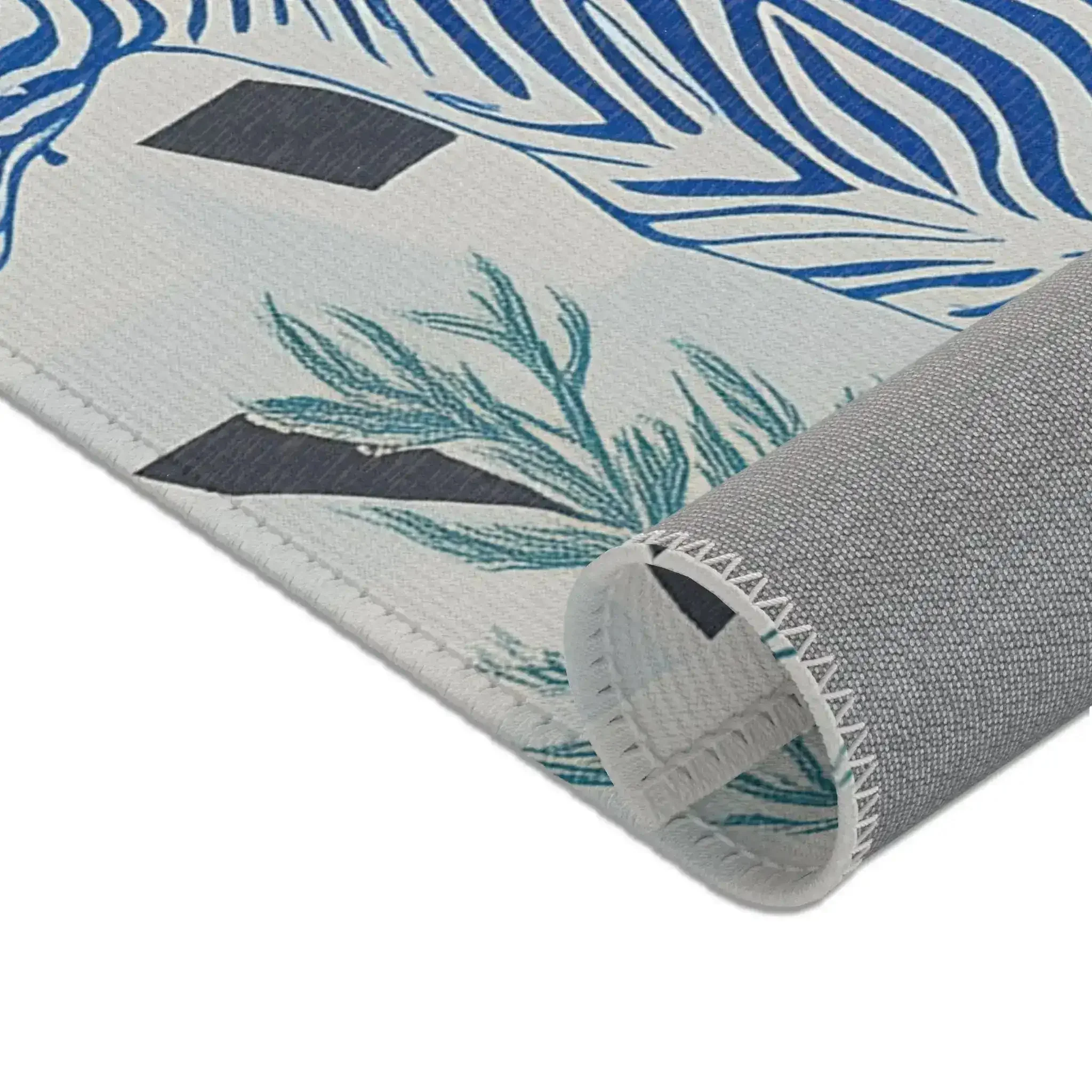 Geometric Safari Zebra Accent Rug - Image 7