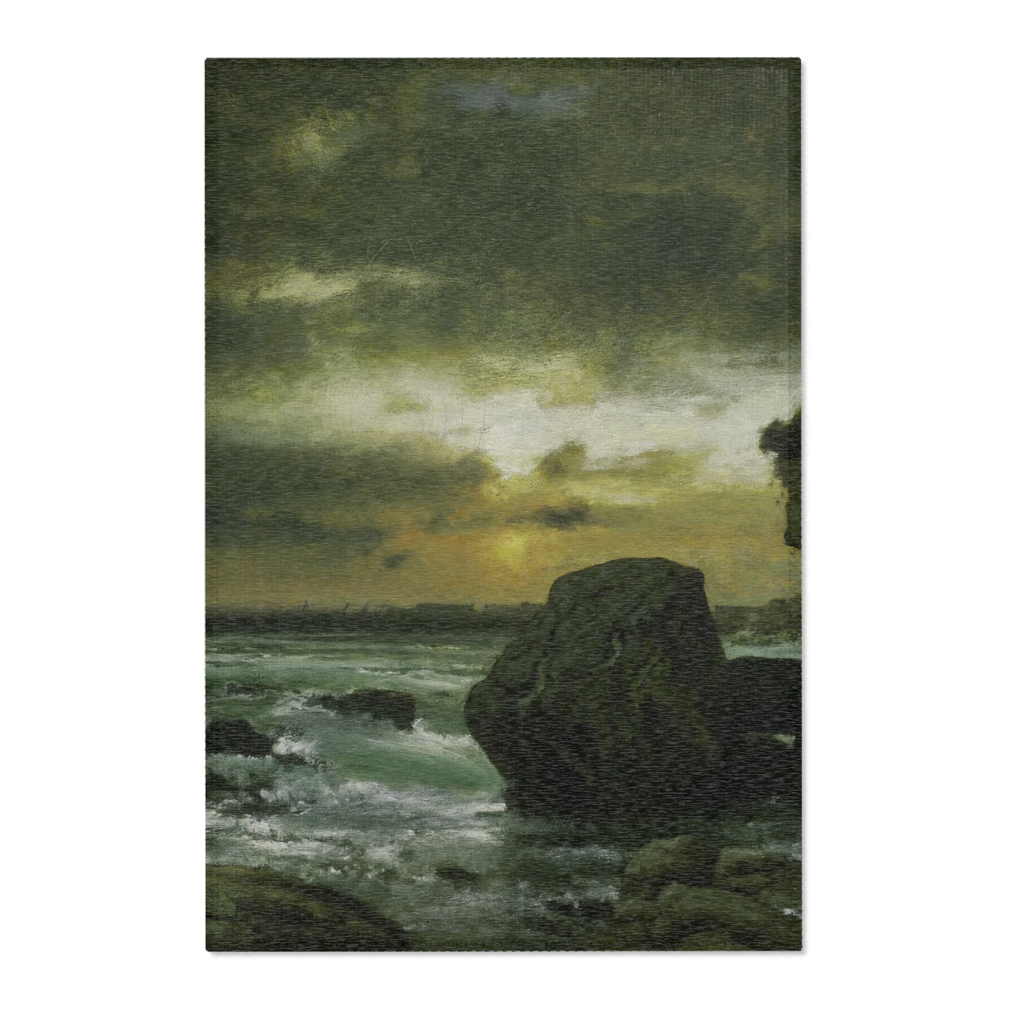 George Inness - A Marine | Area Rug