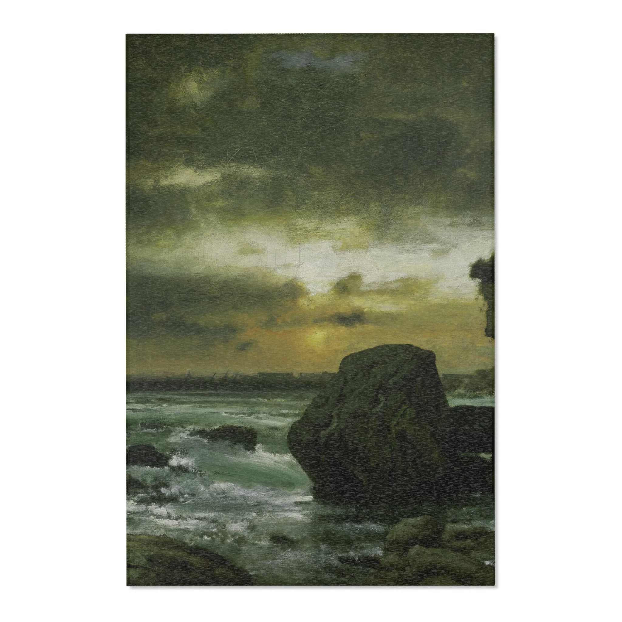 George Inness - A Marine | Area Rug - Image 3