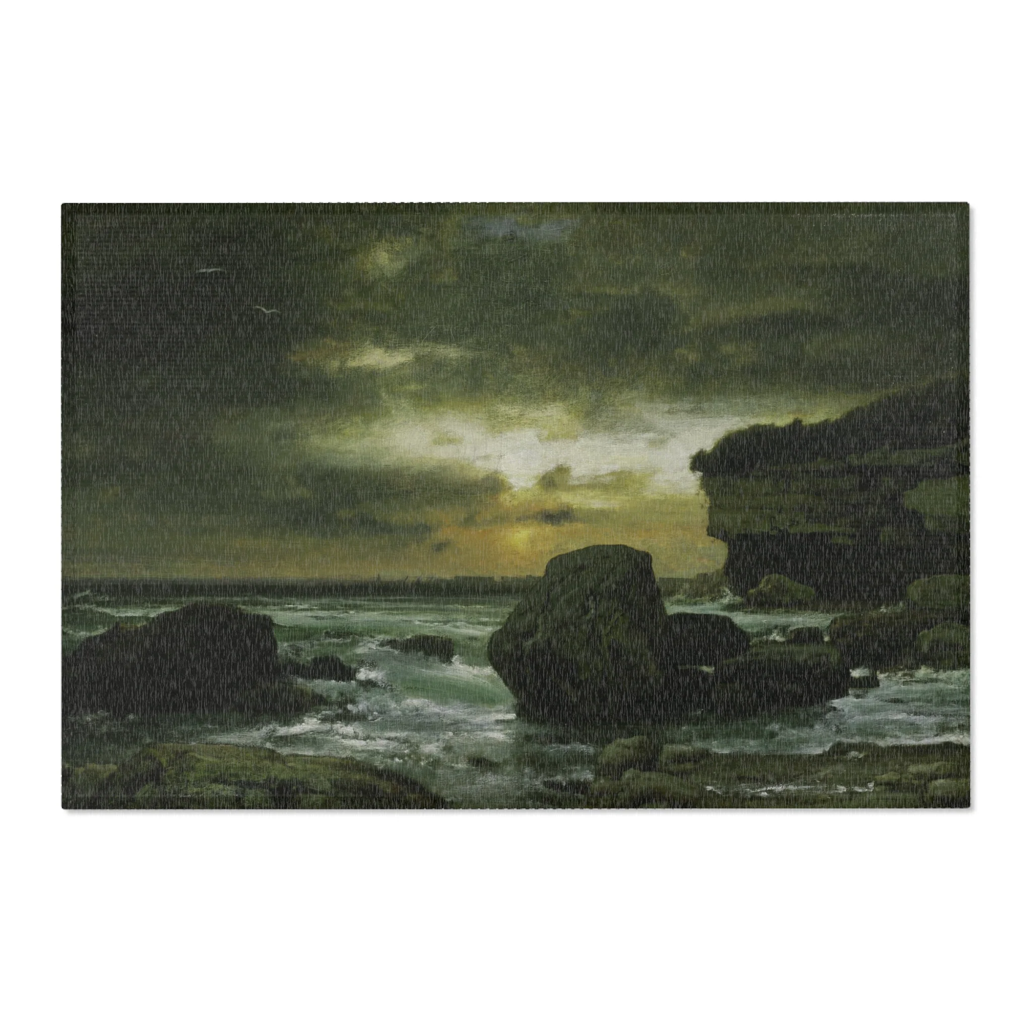George Inness - A Marine | Area Rug - Image 4