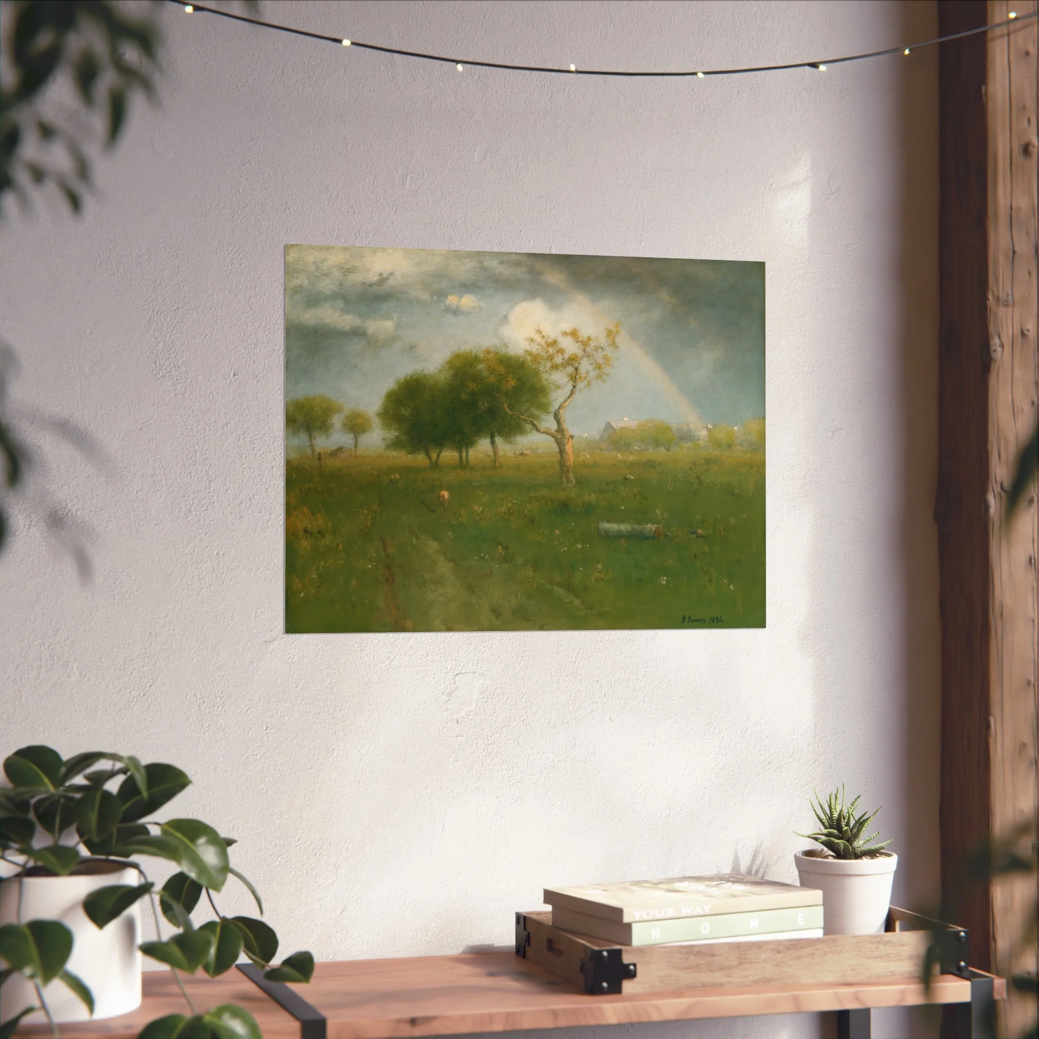 George Inness - After a Summer Shower | Fine Art Poster - Image 10