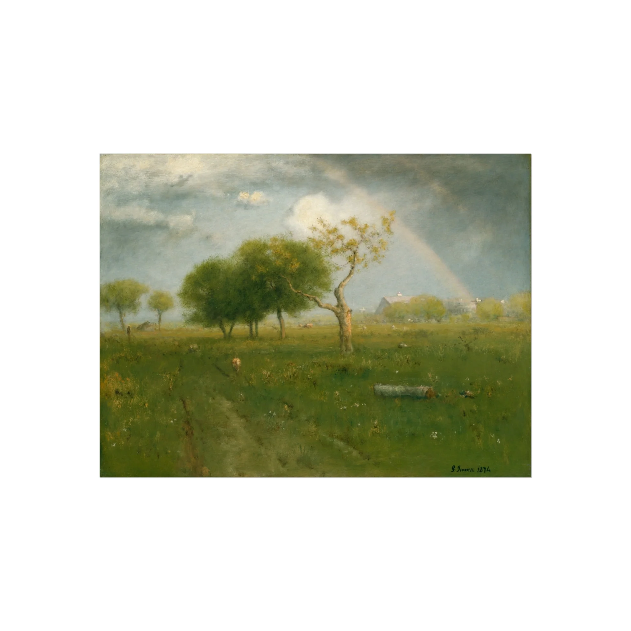 George Inness - After a Summer Shower | Fine Art Poster - Image 3