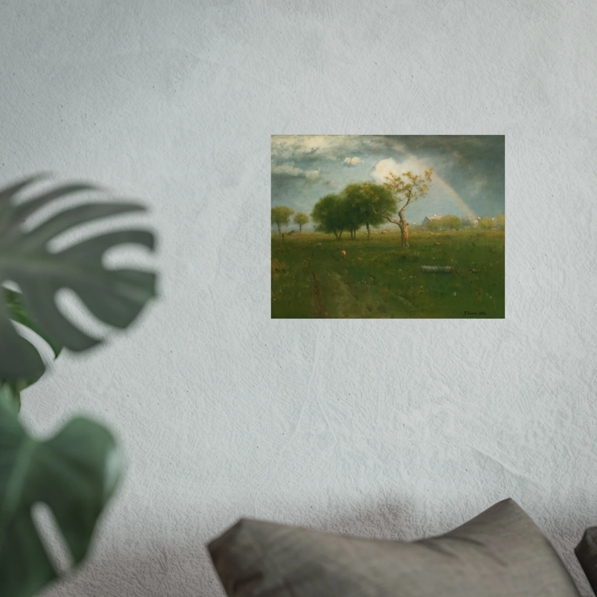 George Inness - After a Summer Shower | Fine Art Poster - Image 5