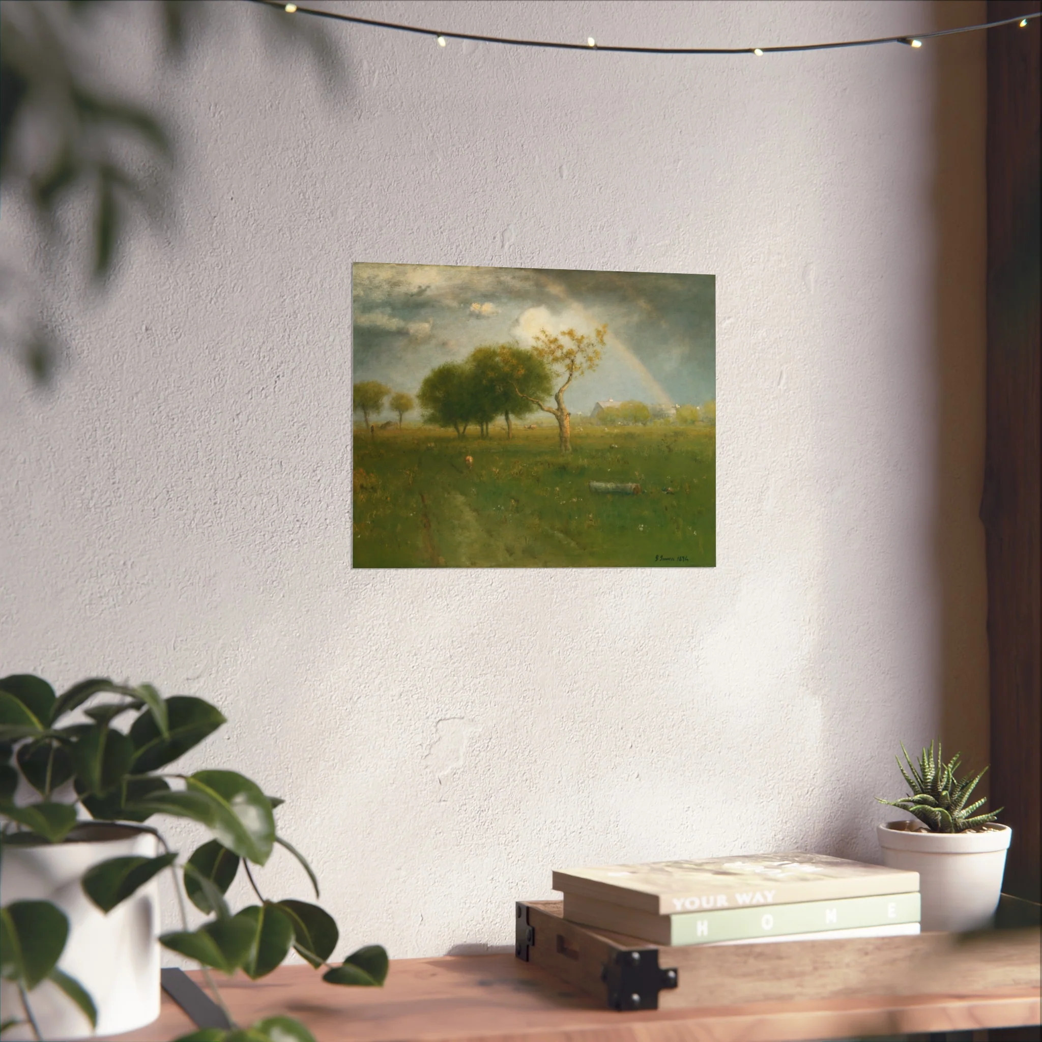 George Inness - After a Summer Shower | Fine Art Poster - Image 6