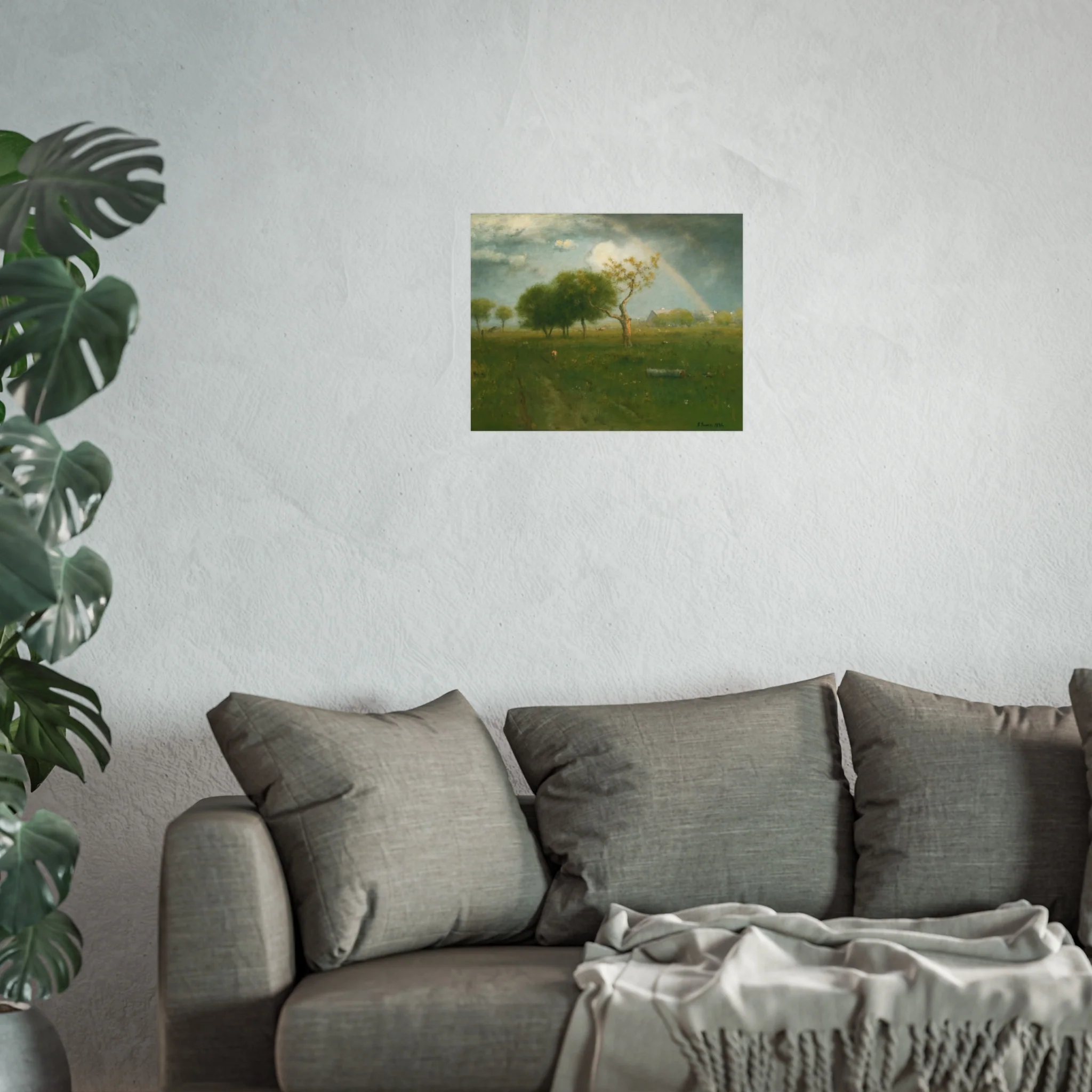 George Inness - After a Summer Shower | Fine Art Poster - Image 7