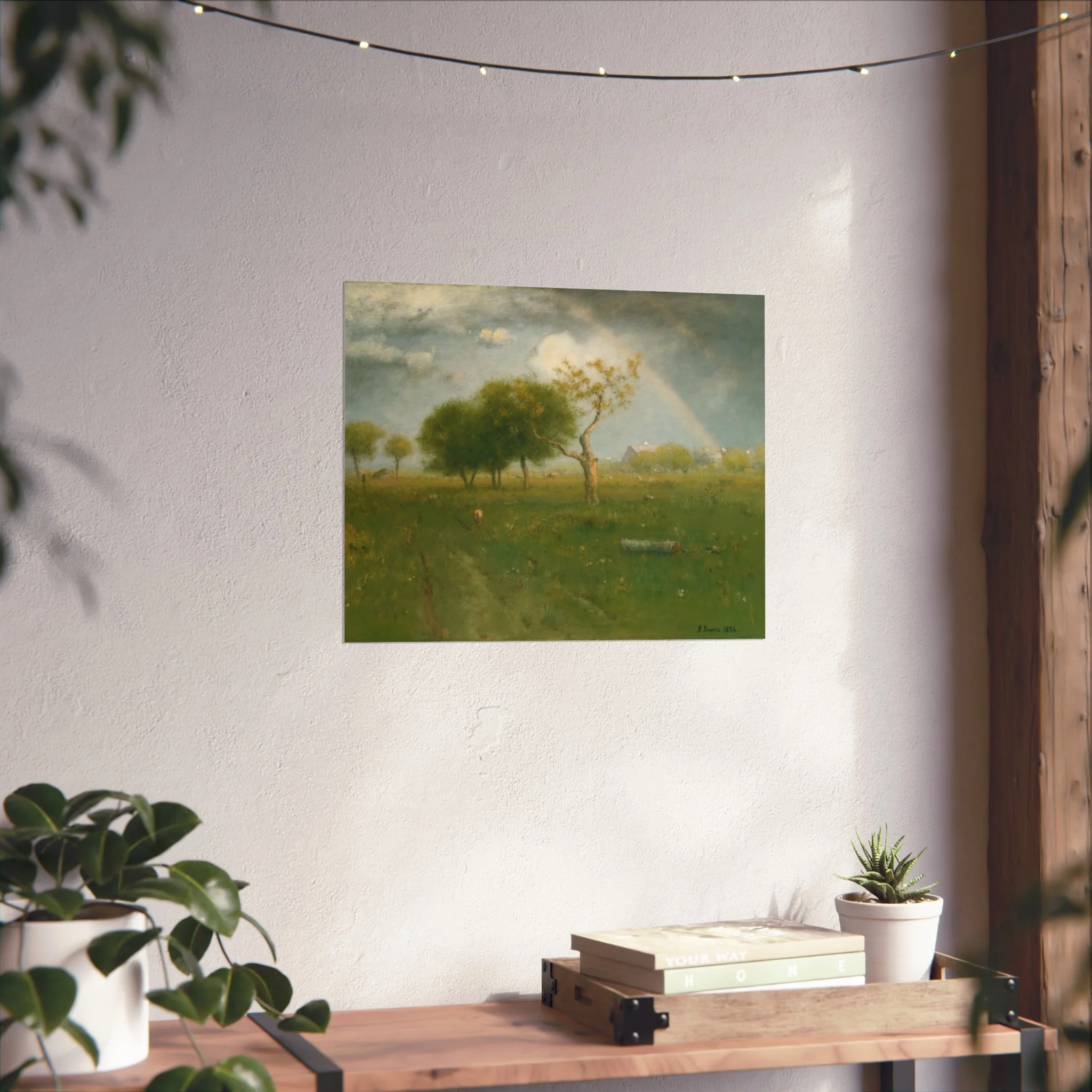 George Inness - After a Summer Shower | Fine Art Poster - Image 8