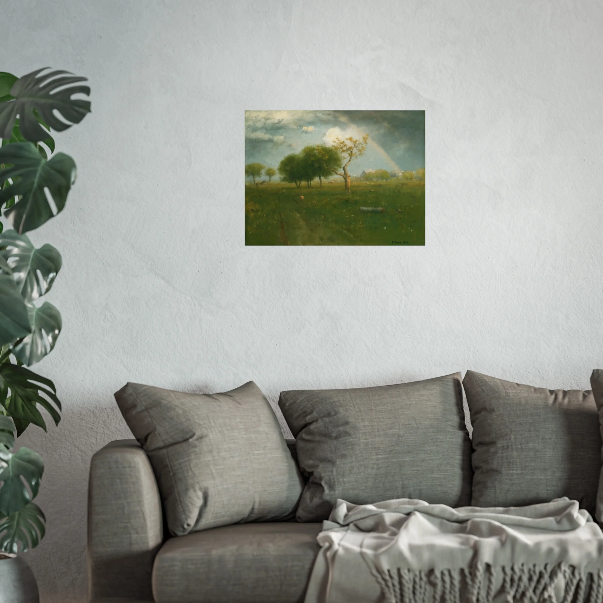 George Inness - After a Summer Shower | Fine Art Poster - Image 9