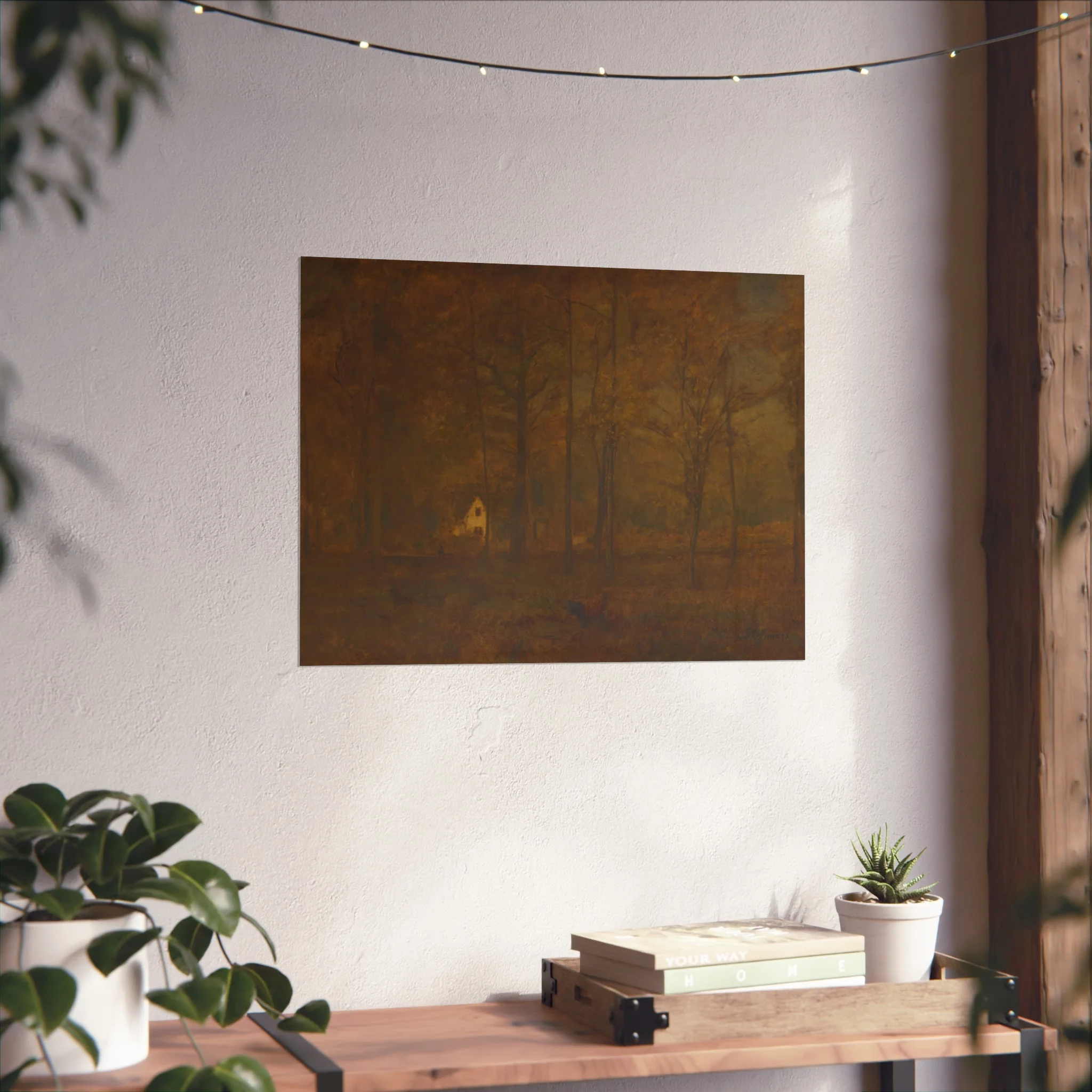 George Inness - Autumn Woods | Fine Art Poster - Image 10