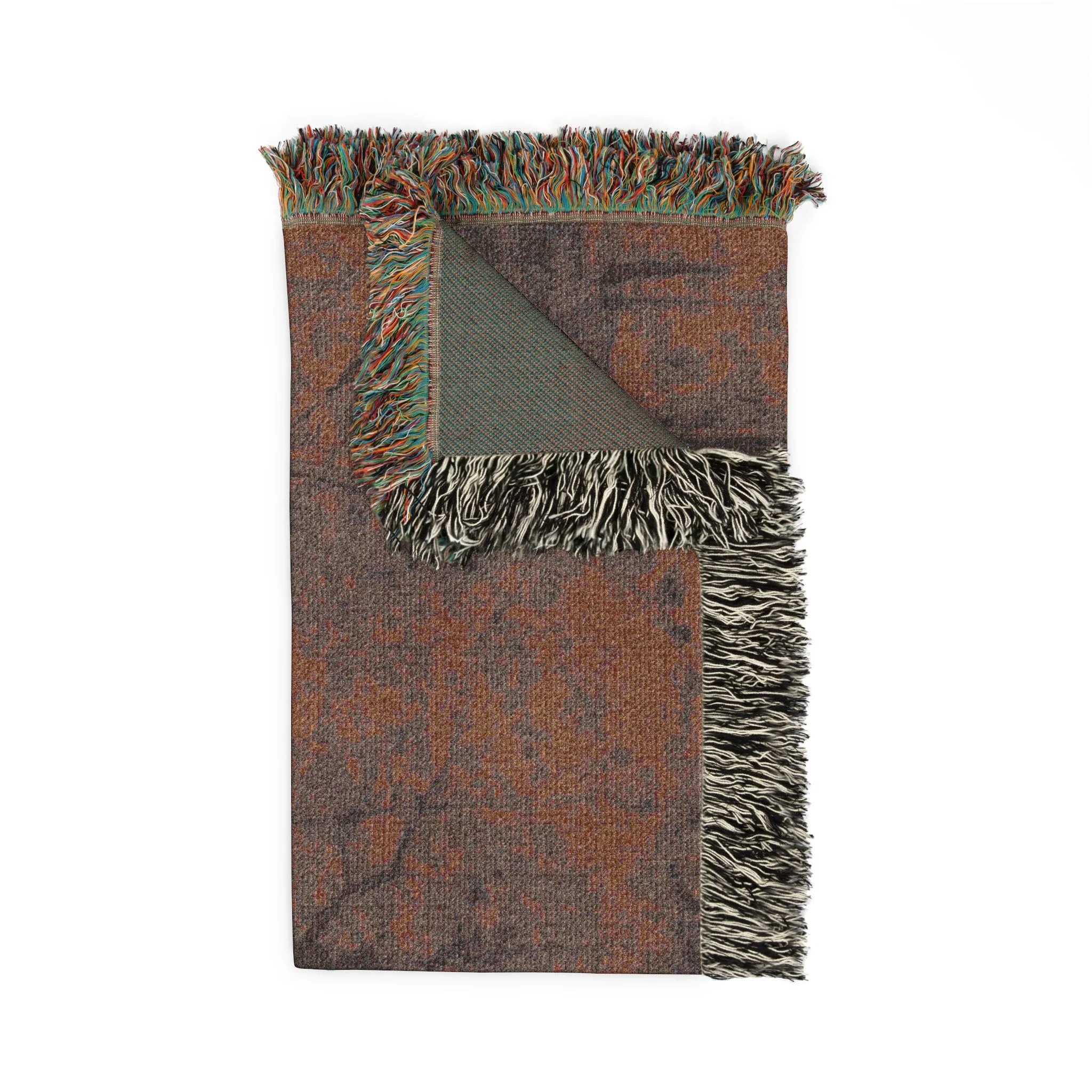 George Inness - Autumn Woods | Woven Tapestry Blanket - Image 5