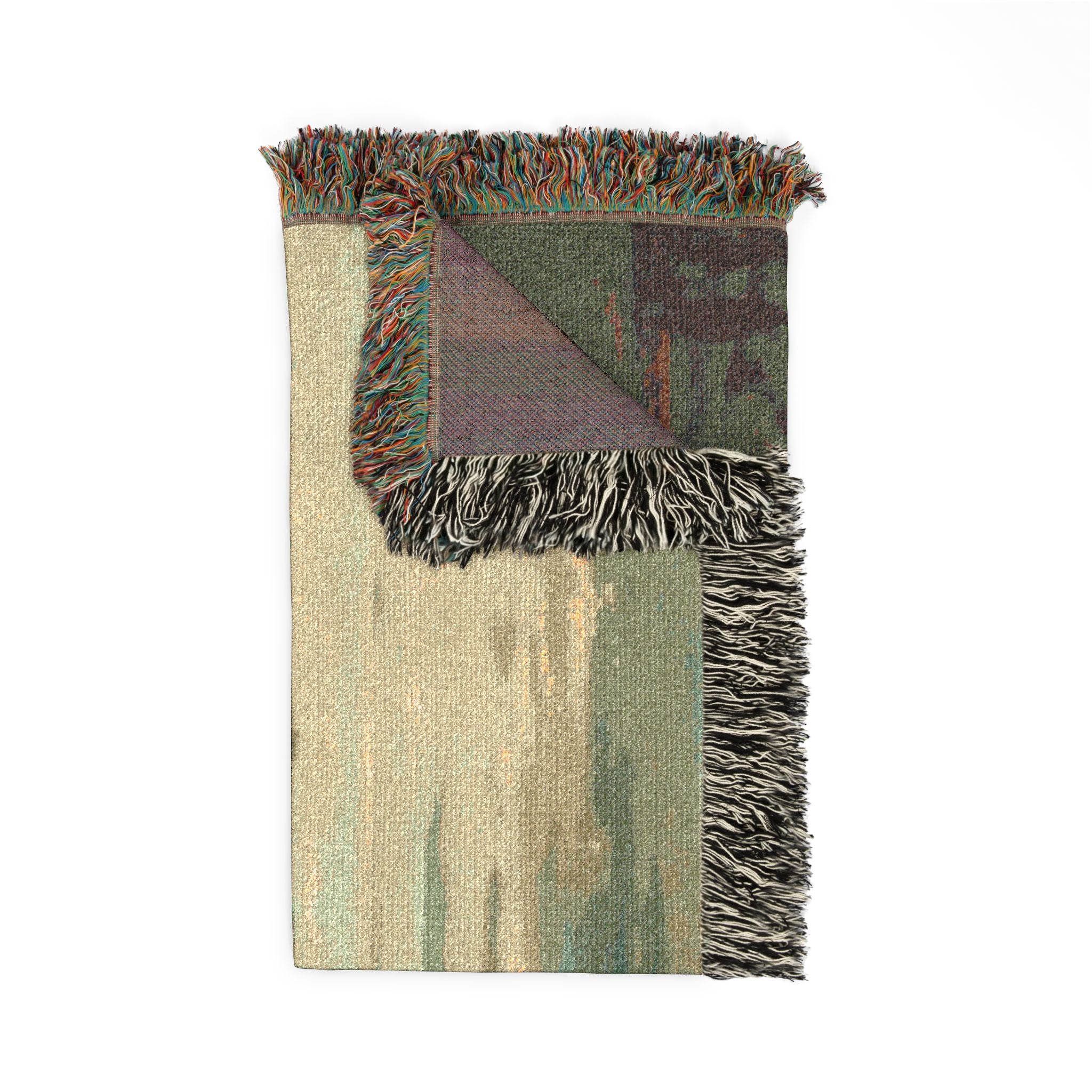 George Inness - Summer in the Catskills | Woven Tapestry Blanket - Image 5
