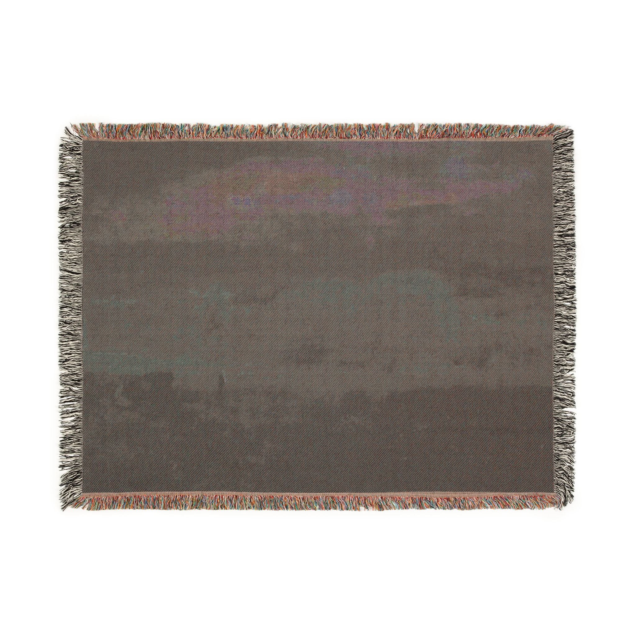 George Inness - Sunlit Valley | Woven Tapestry Blanket - Image 12