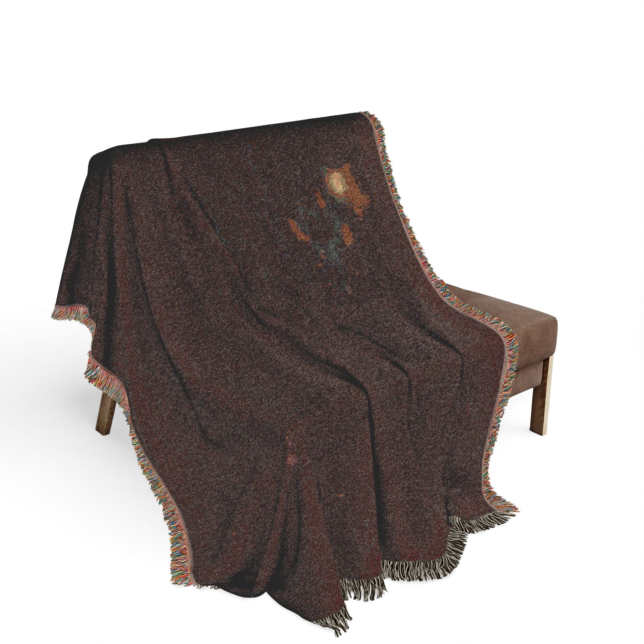 George Inness - The Moon at Night | Woven Tapestry Blanket - Image 3