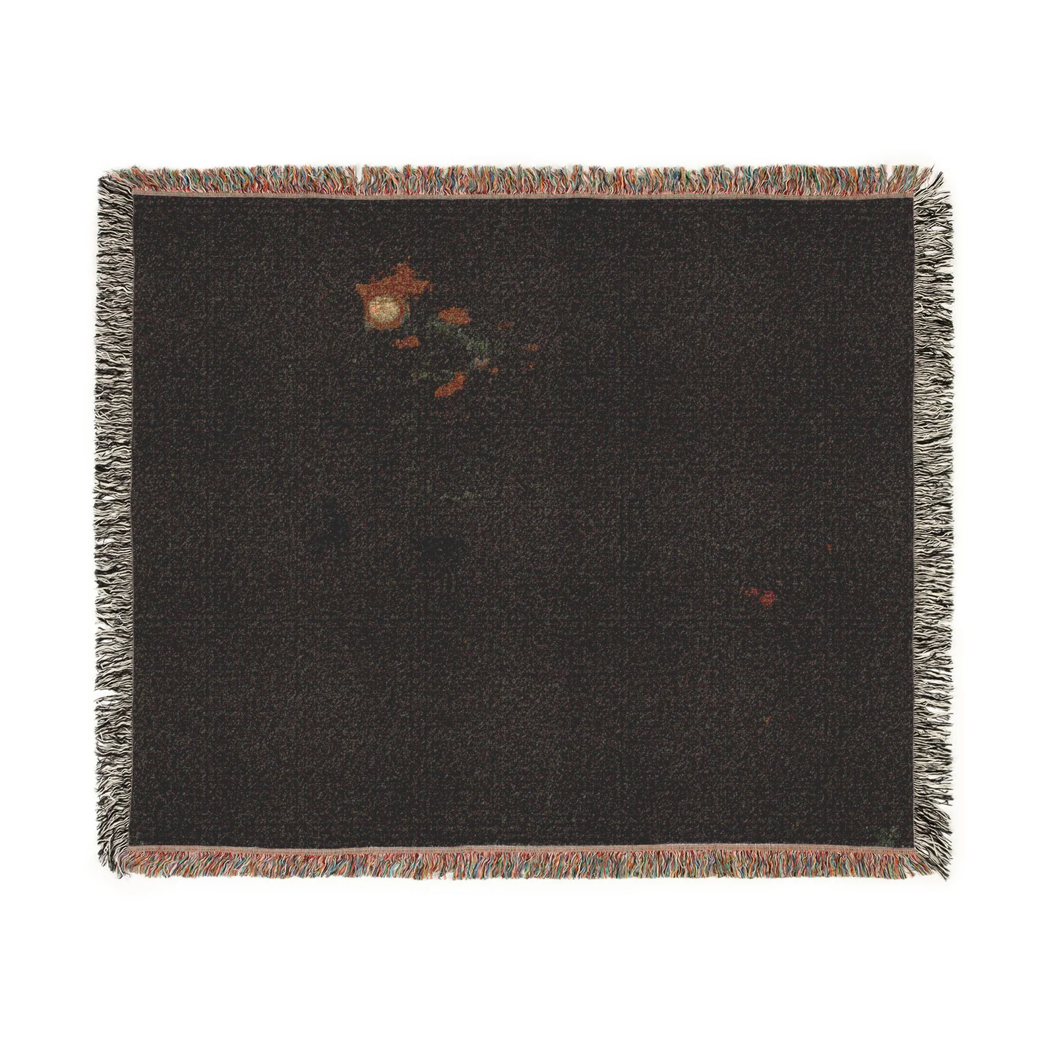 George Inness - The Moon at Night | Woven Tapestry Blanket - Image 7