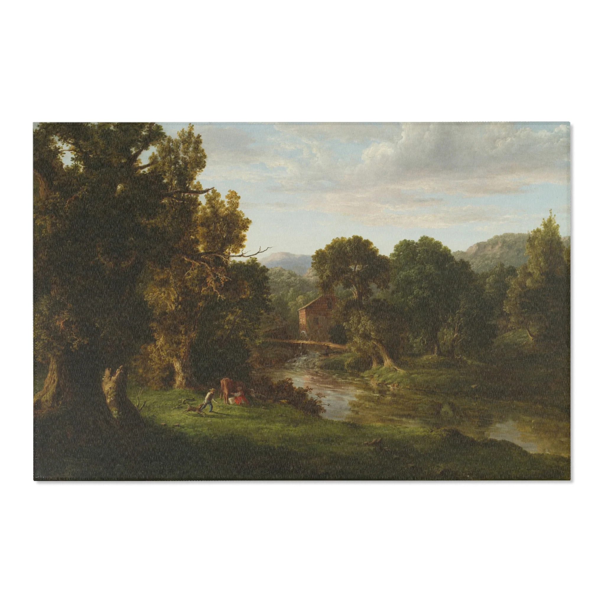 George Inness - The Old Mill | Area Rug - Image 6