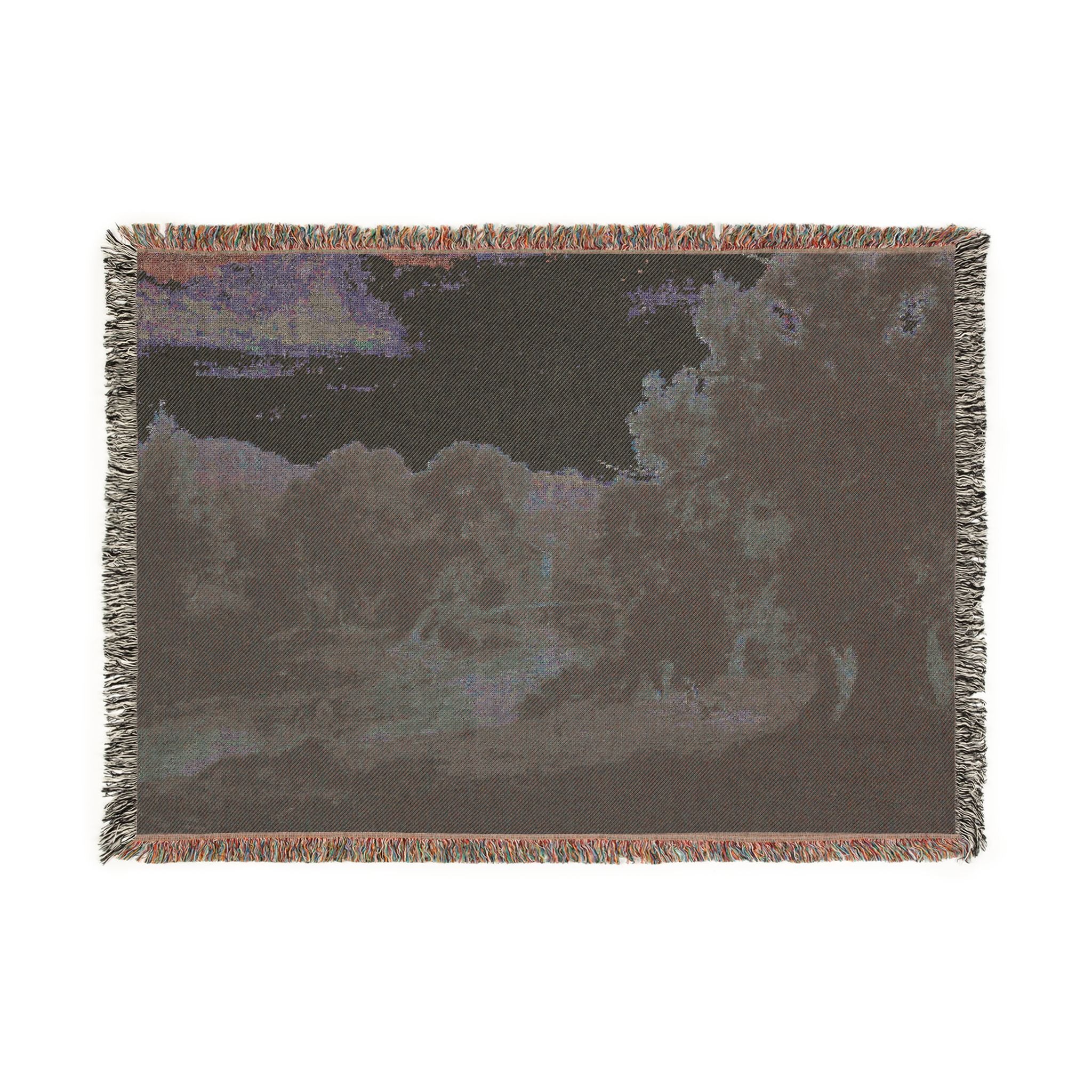 George Inness - The Old Mill | Woven Tapestry Blanket - Image 4