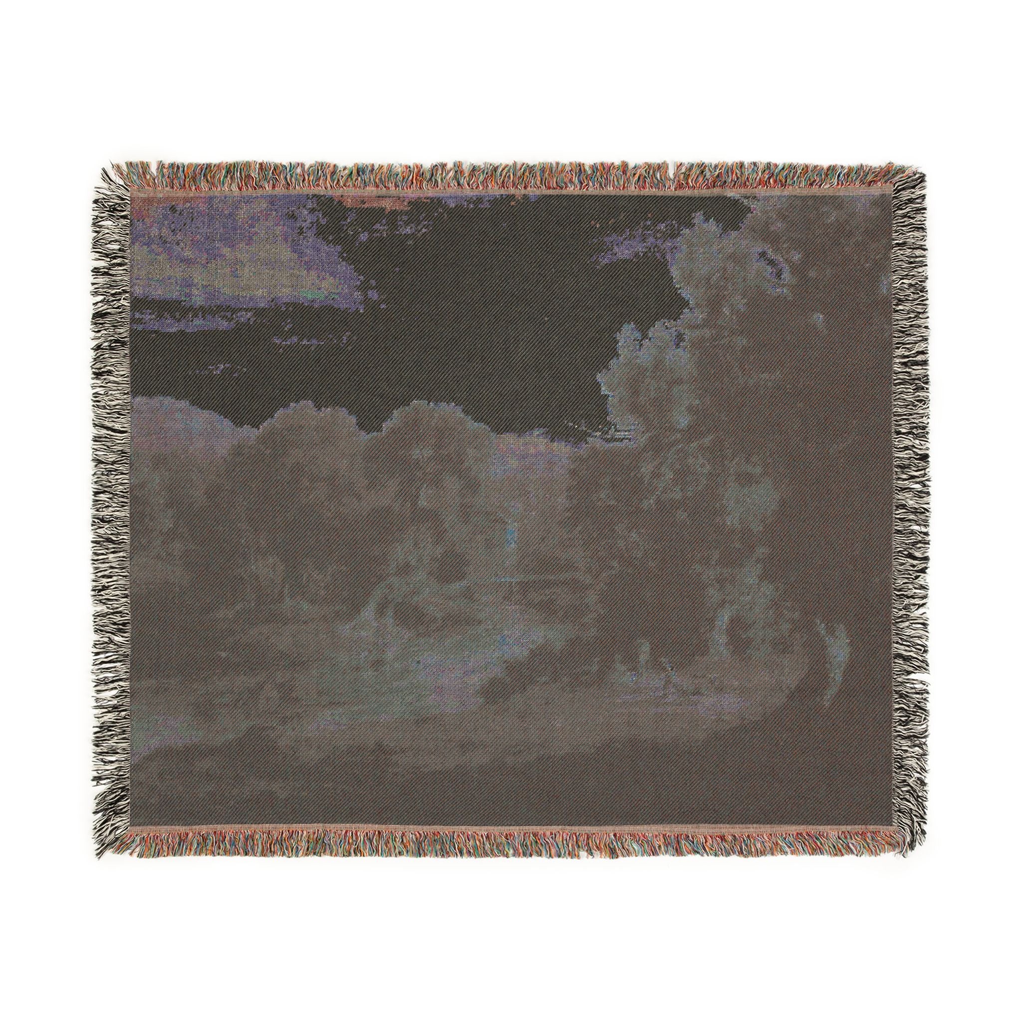 George Inness - The Old Mill | Woven Tapestry Blanket - Image 8