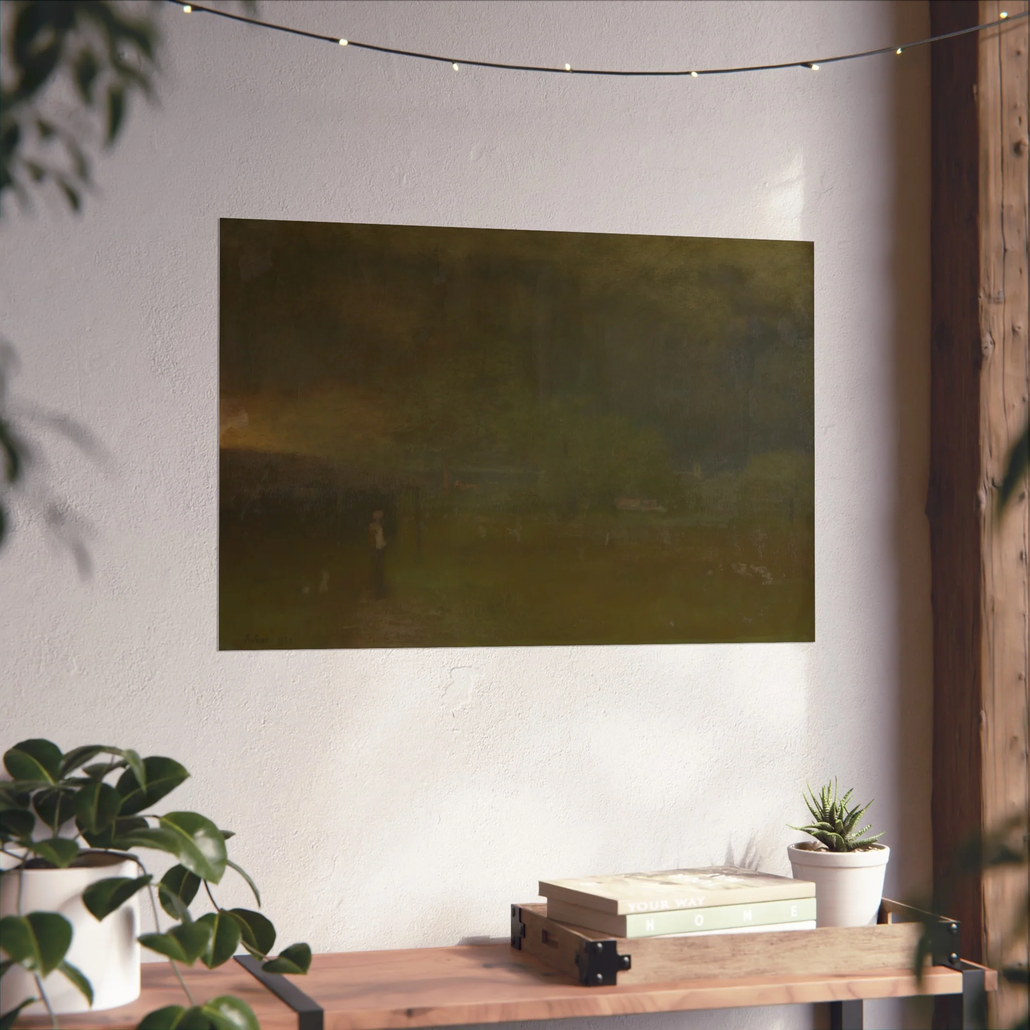 George Inness - Threatening | Fine Art Poster - Image 12