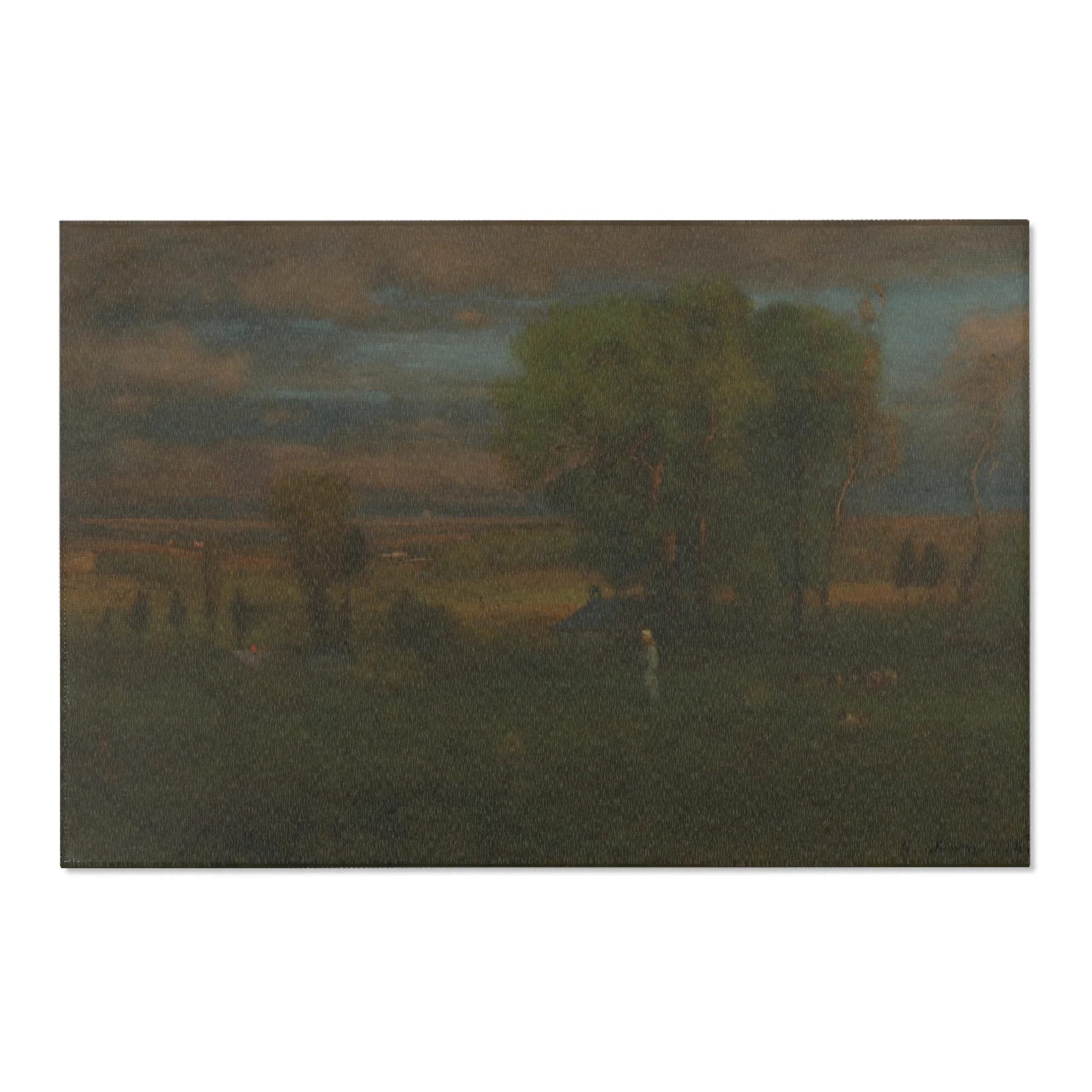 George Inness - Twilight in Italy | Area Rug - Image 6