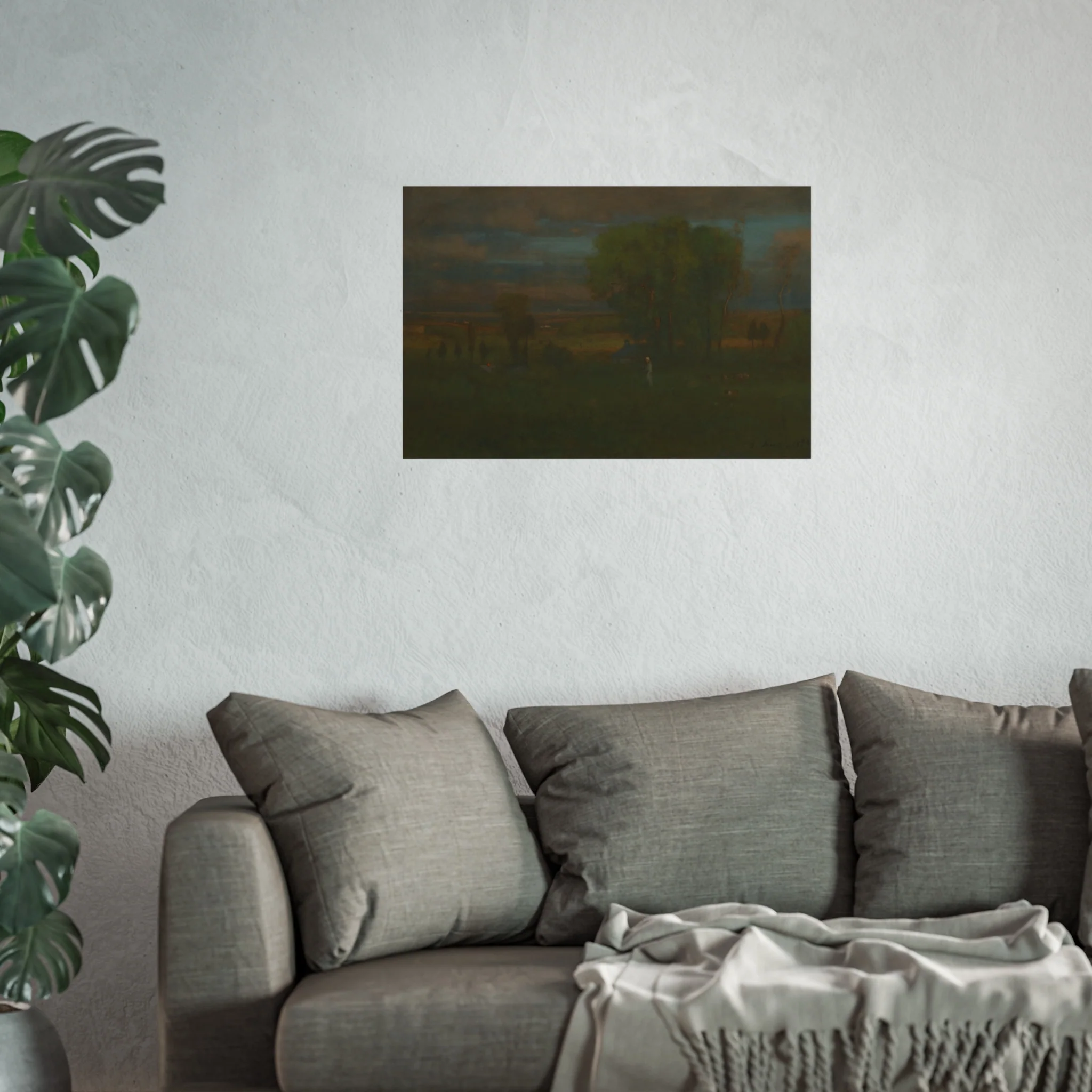 George Inness - Twilight in Italy | Fine Art Poster - Image 11