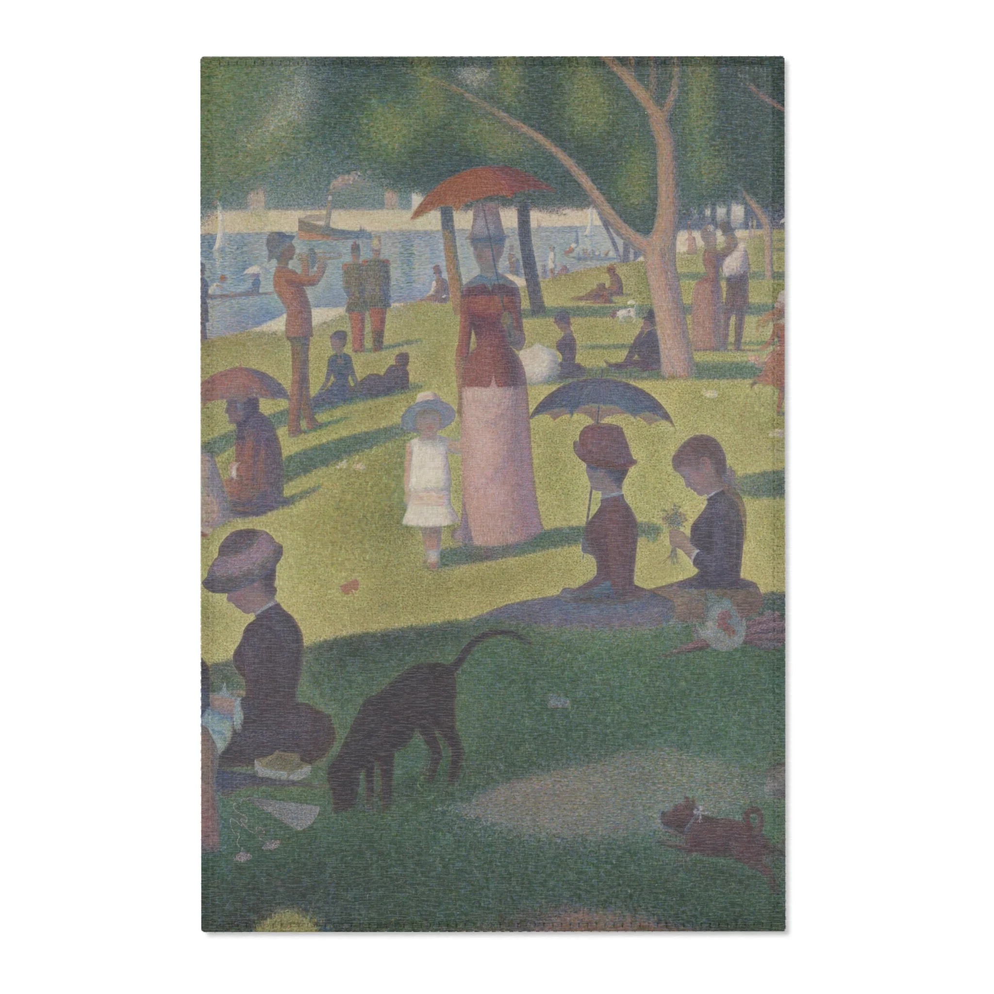 Georges Seurat - A Sunday on La Grande Jatte — 1884 | Area Rug