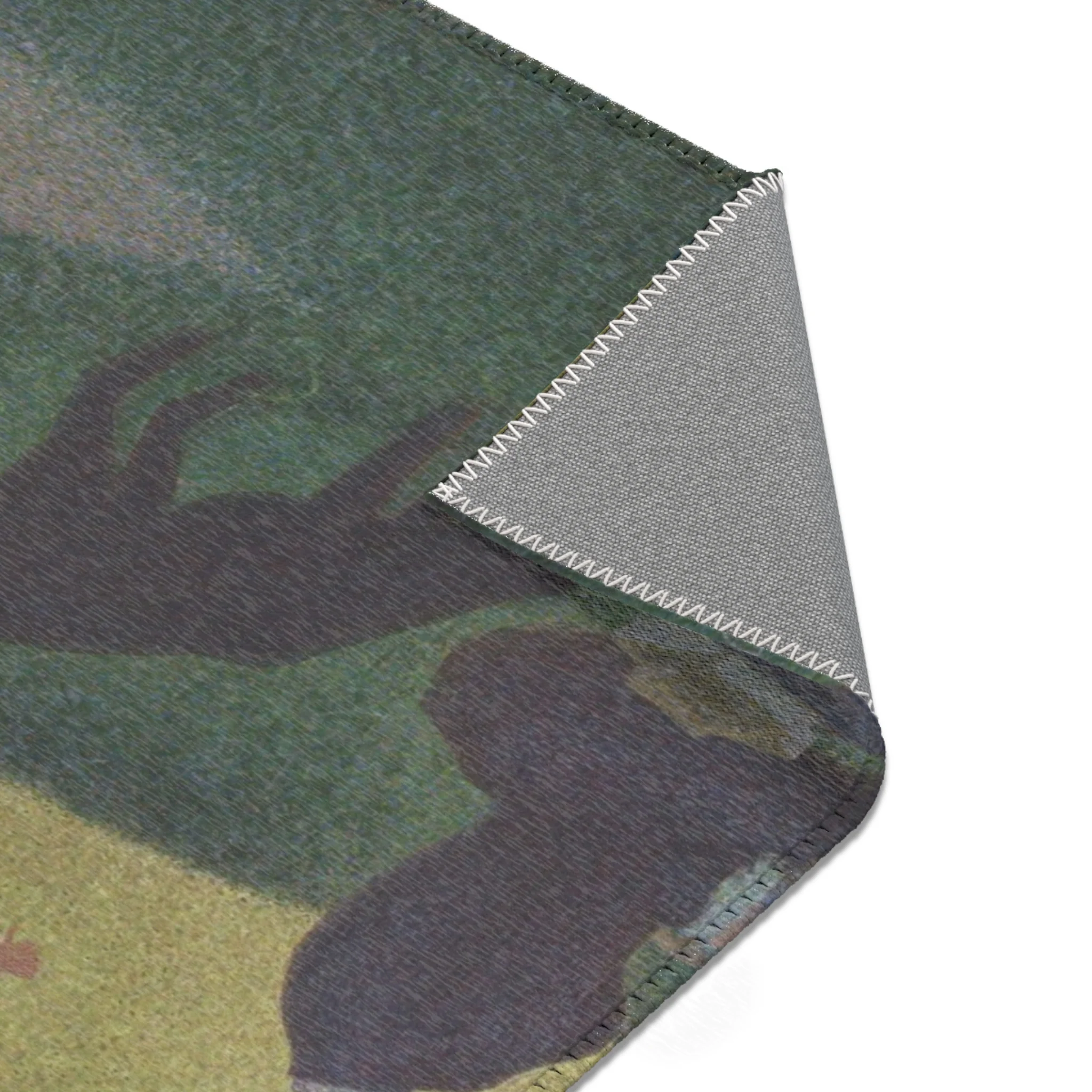 Georges Seurat - A Sunday on La Grande Jatte — 1884 | Area Rug - Image 9