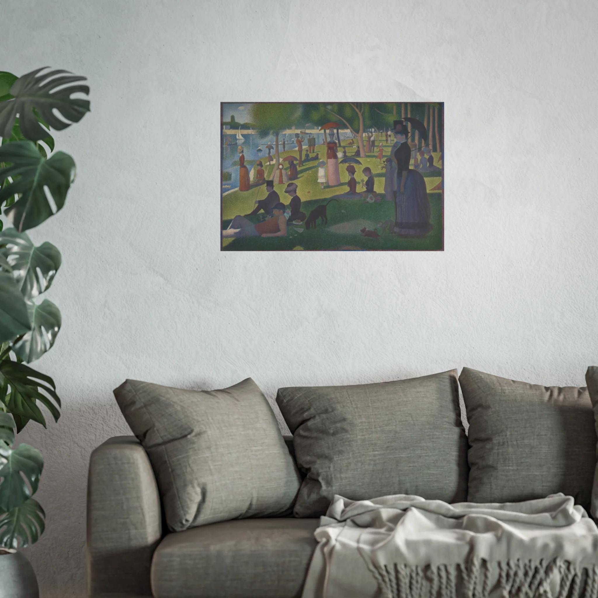 Georges Seurat - A Sunday on La Grande Jatte — 1884 | Fine Art Poster - Image 11