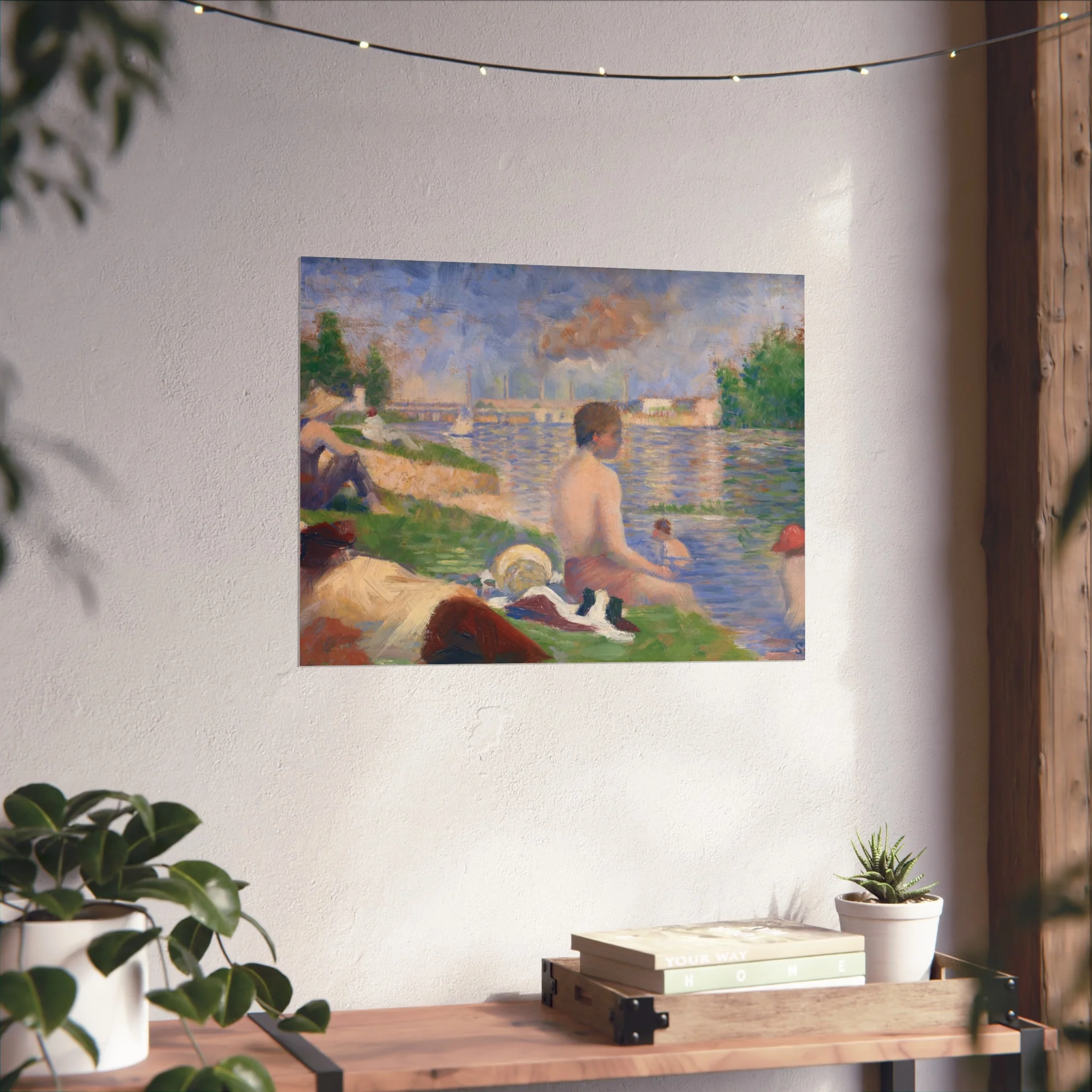 Georges Seurat - Final Study for Bathers at Asnières | Fine Art Poster - Image 10