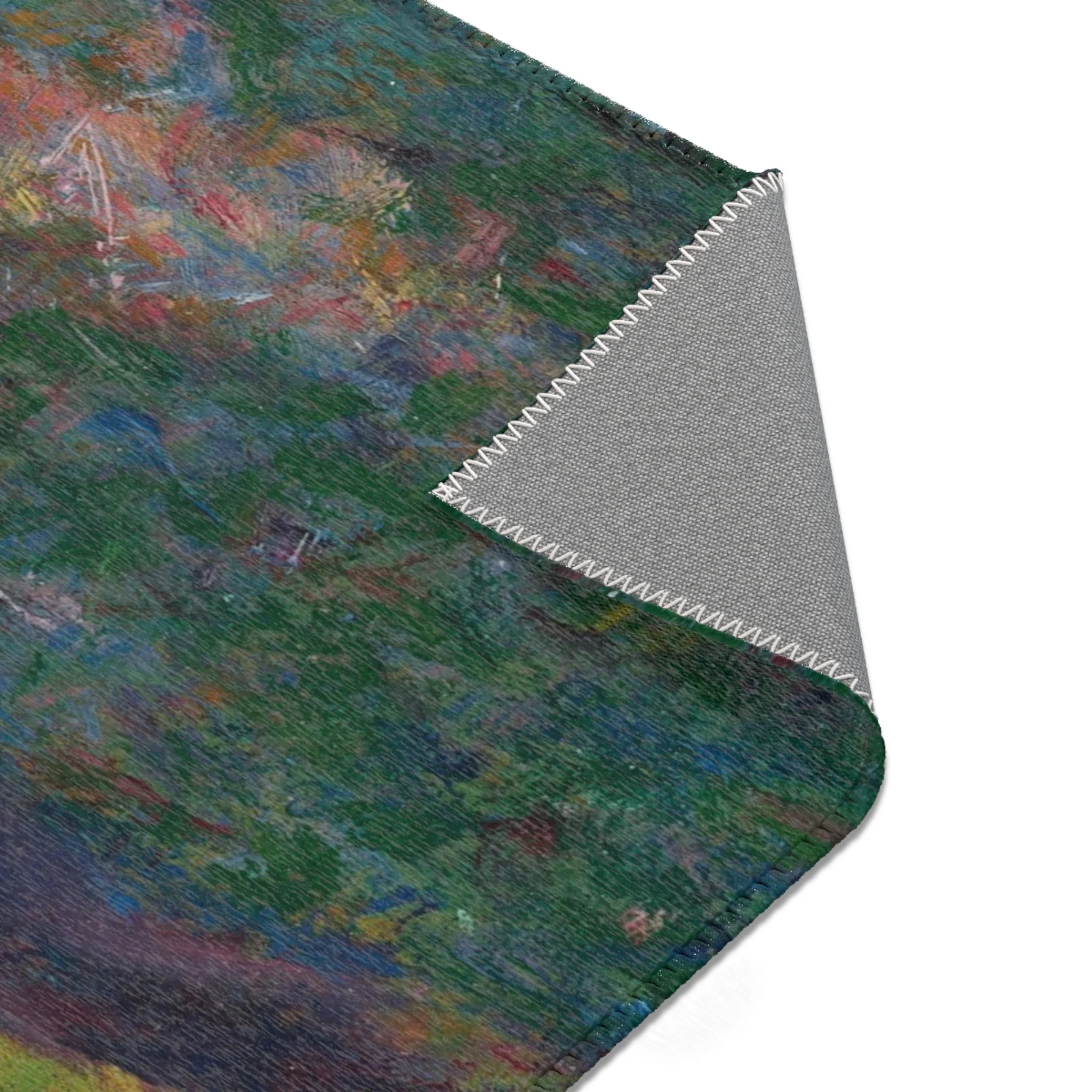 Georges Seurat - Oil Sketch for A Sunday on La Grande Jatte — 1884 | Area Rug - Image 9