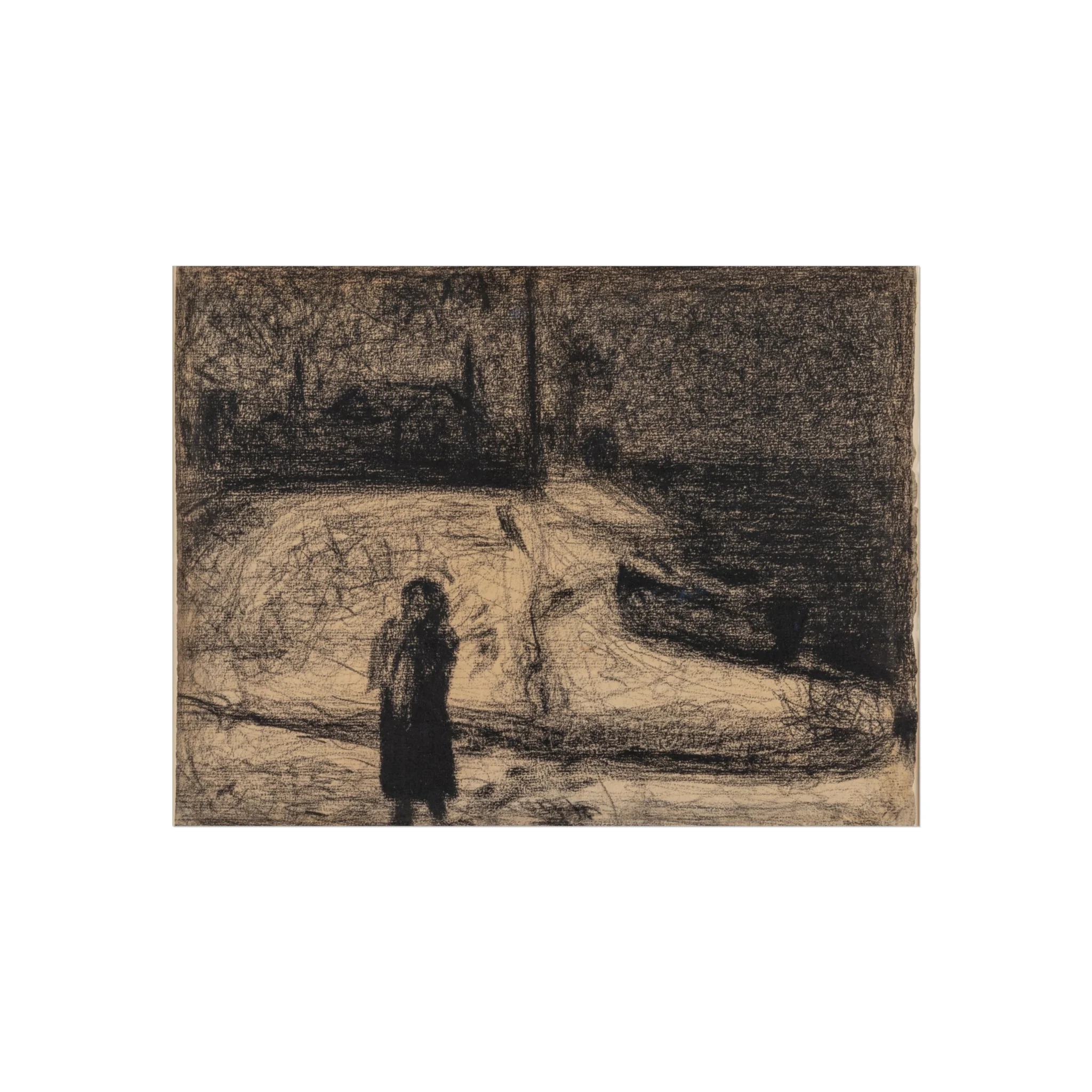 Georges Seurat - The Zone (Outside the City Walls) | Fine Art Poster - Image 3