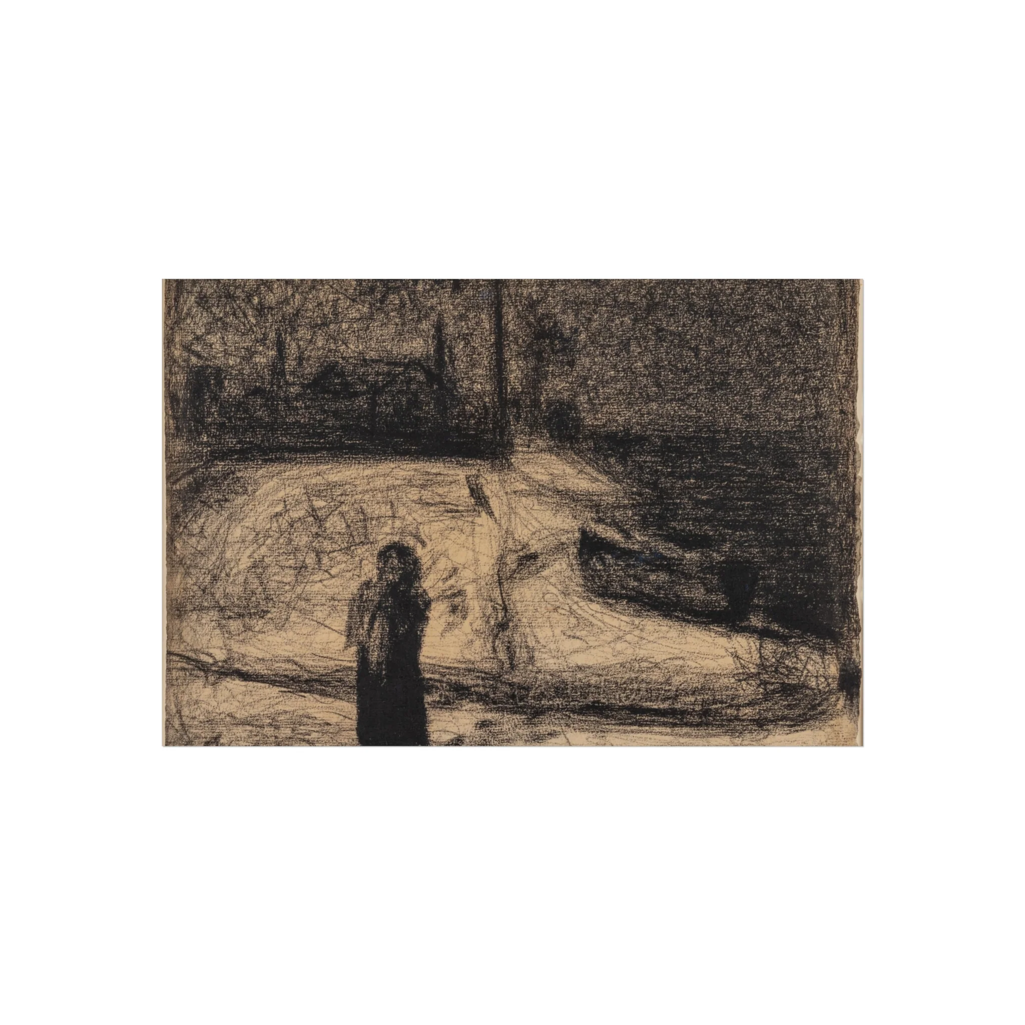 Georges Seurat - The Zone (Outside the City Walls) | Fine Art Poster - Image 4