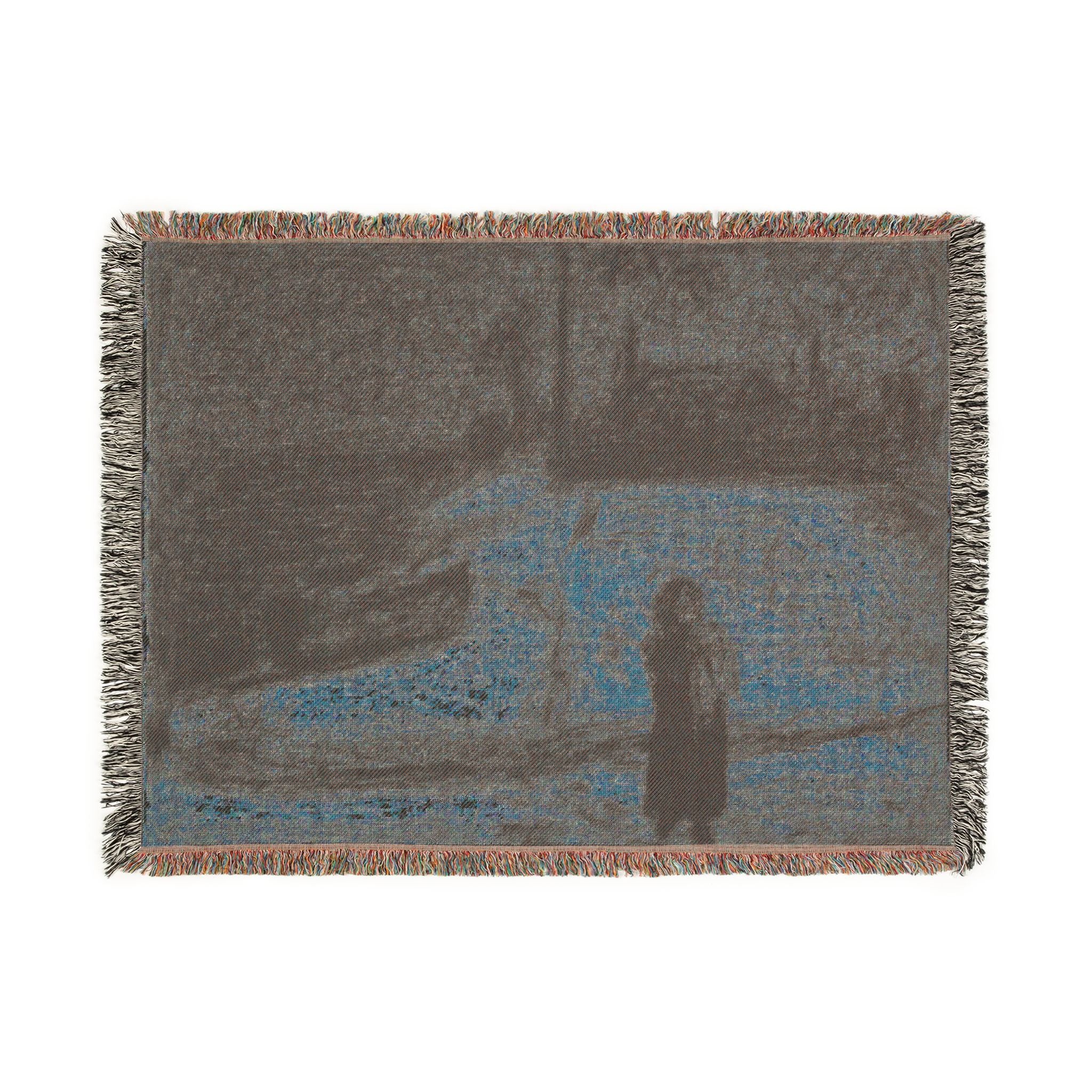 Georges Seurat - The Zone (Outside the City Walls) | Woven Tapestry Blanket - Image 12
