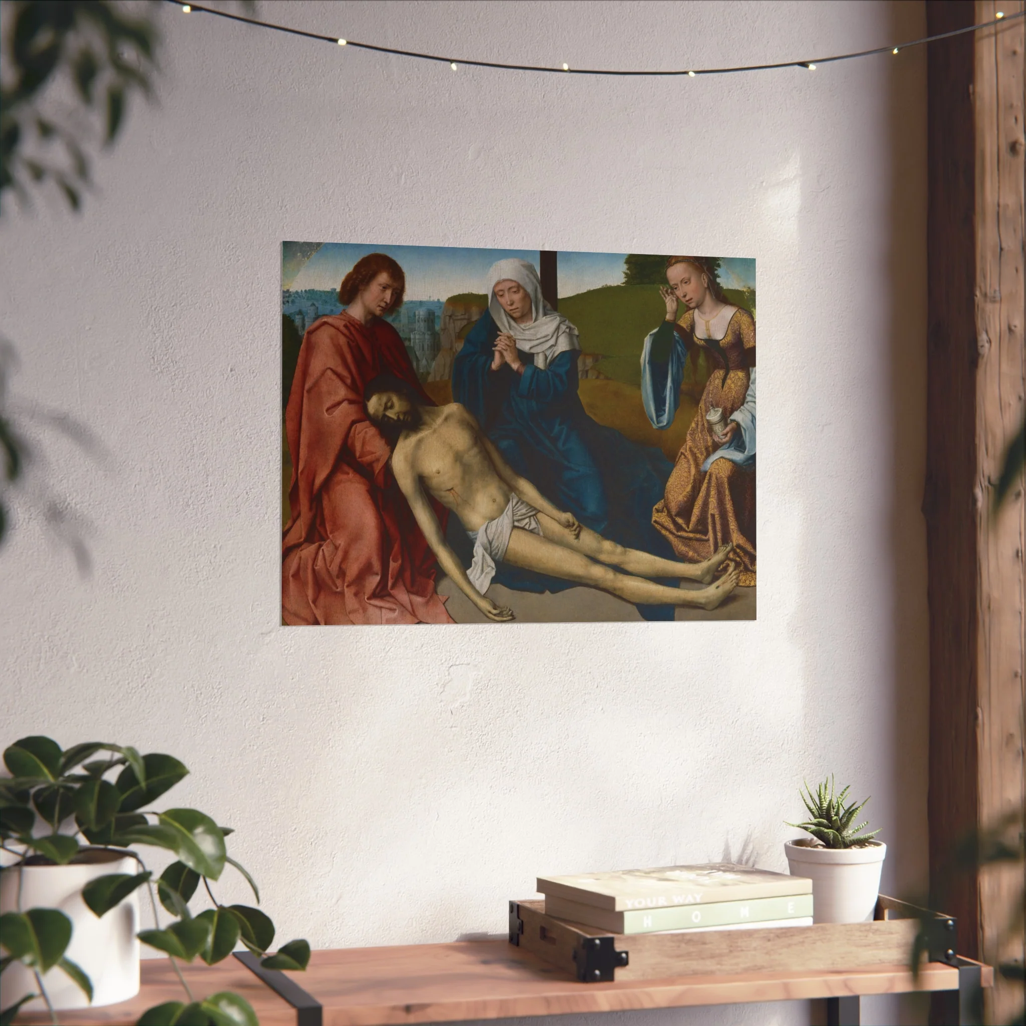 Gerard David - Lamentation over the Body of Christ | Fine Art Poster - Image 9