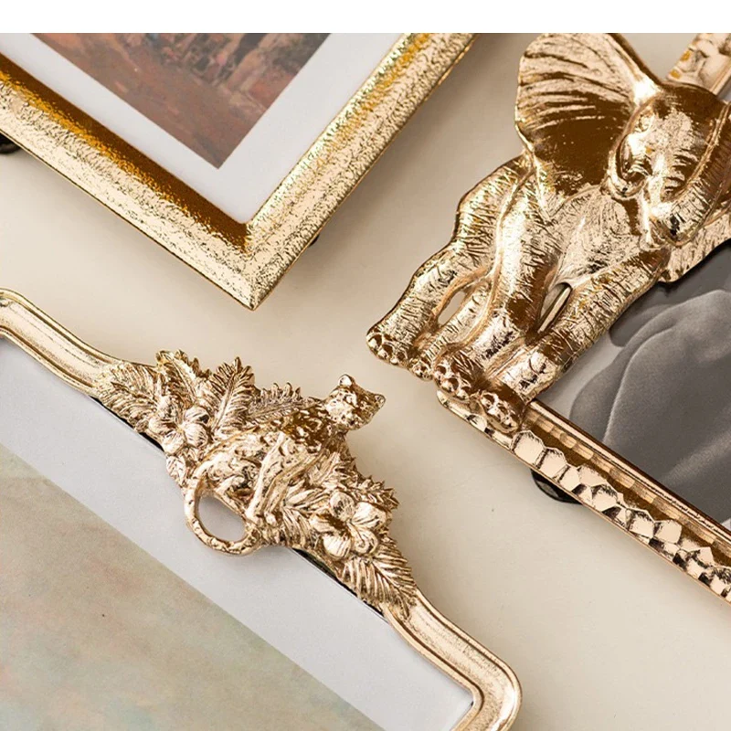 Gilded Animal Metal Photo Frame - Image 2