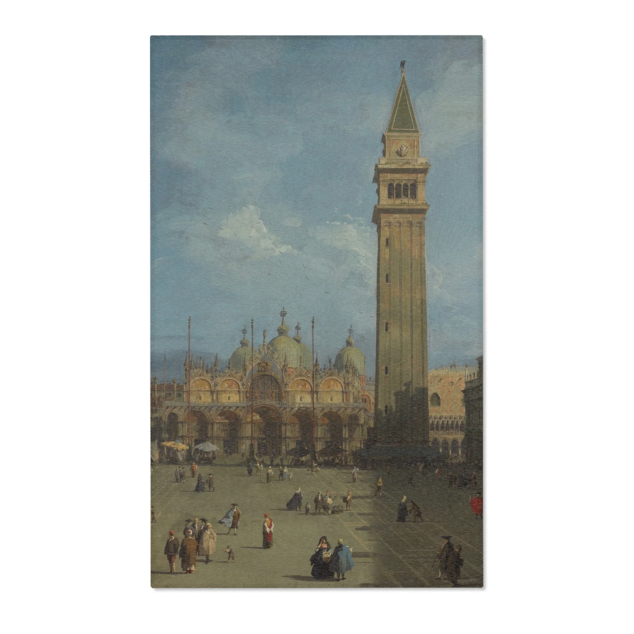 Giovanni Antonio Canal, il Canaletto - Piazza San Marco - WGA03883 | Area Rug - Image 2