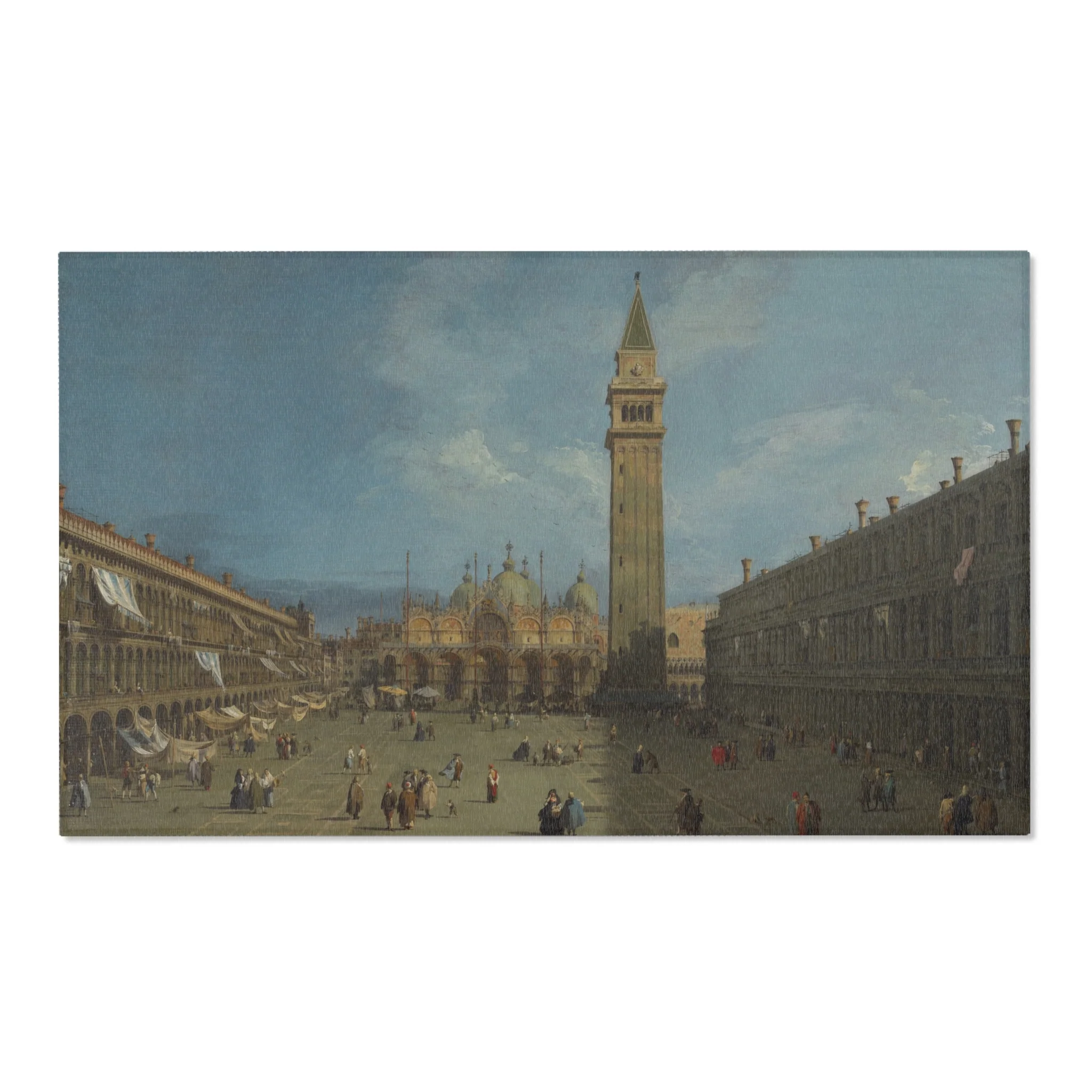 Giovanni Antonio Canal, il Canaletto - Piazza San Marco - WGA03883 | Area Rug - Image 5