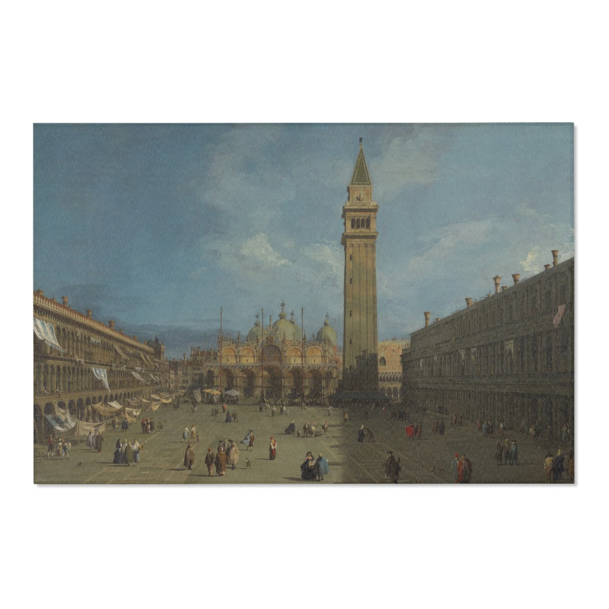 Giovanni Antonio Canal, il Canaletto - Piazza San Marco - WGA03883 | Area Rug - Image 6