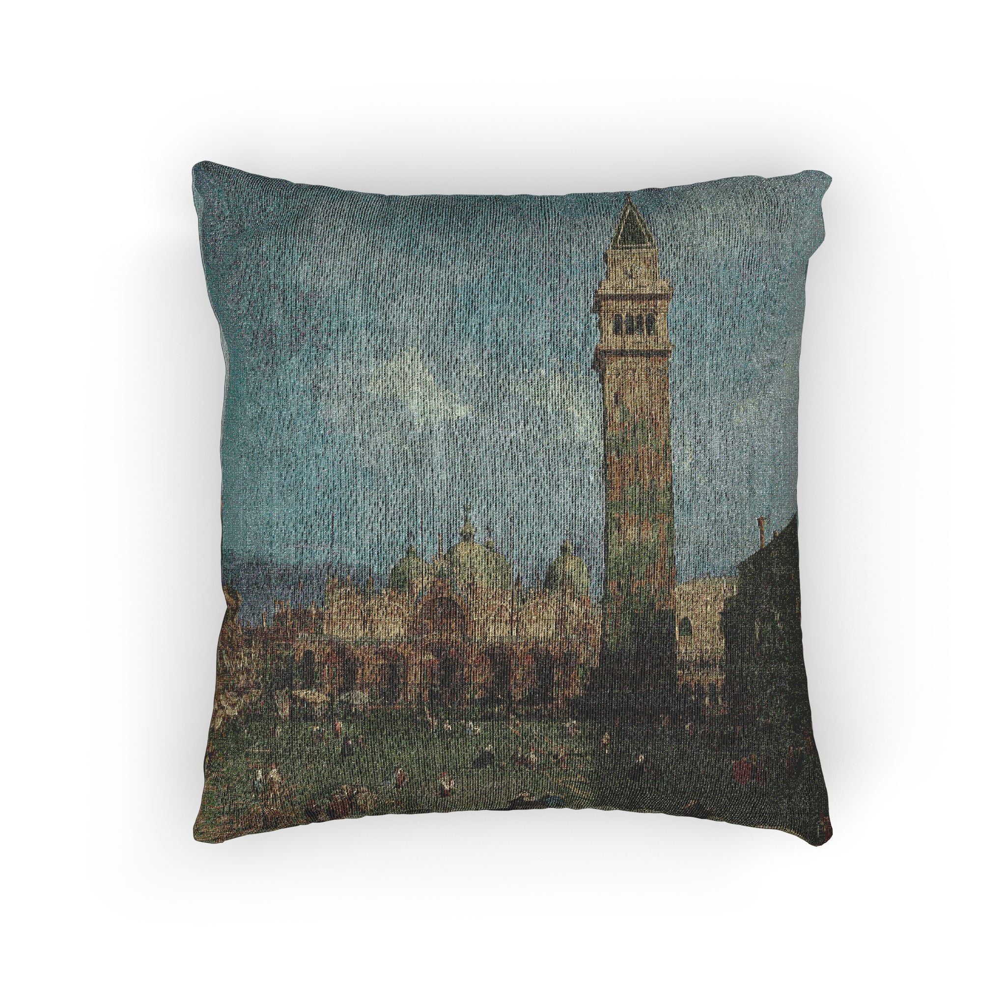 Giovanni Antonio Canal, il Canaletto - Piazza San Marco - WGA03883 | Woven Pillow - Image 3